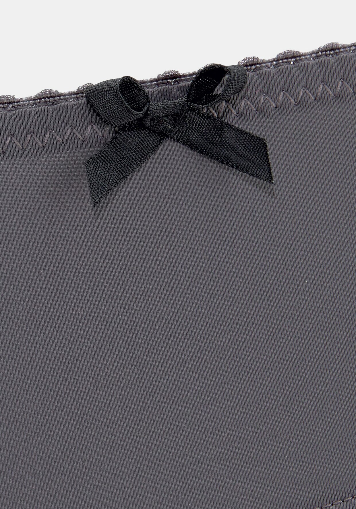 LASCANA Panty - grau-schwarz