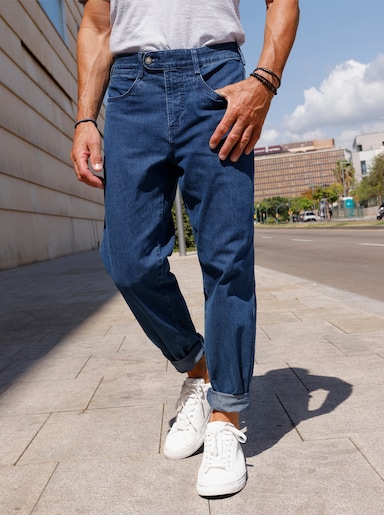 Jeans - jeansblau