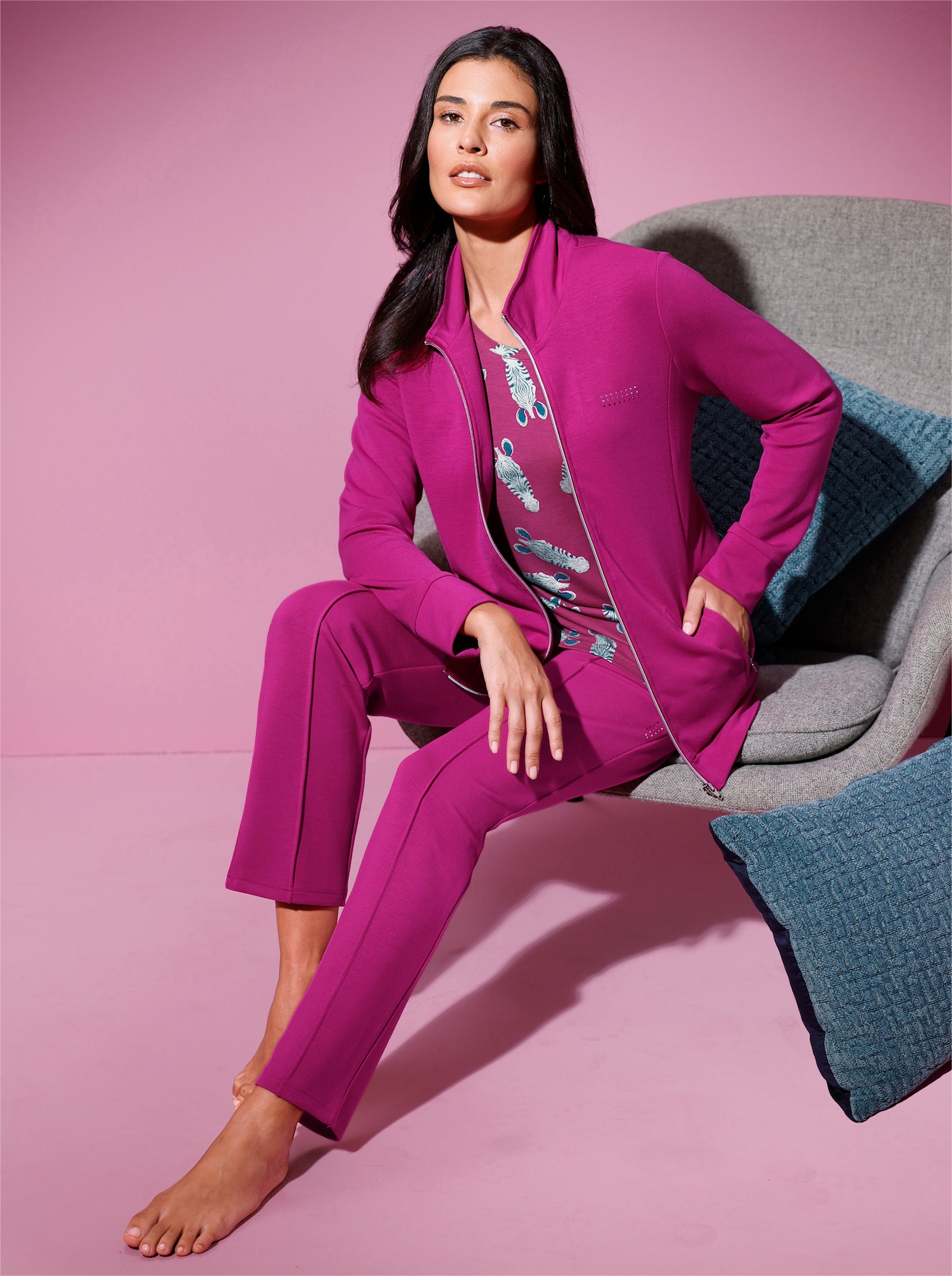 feel good Jacke - magenta