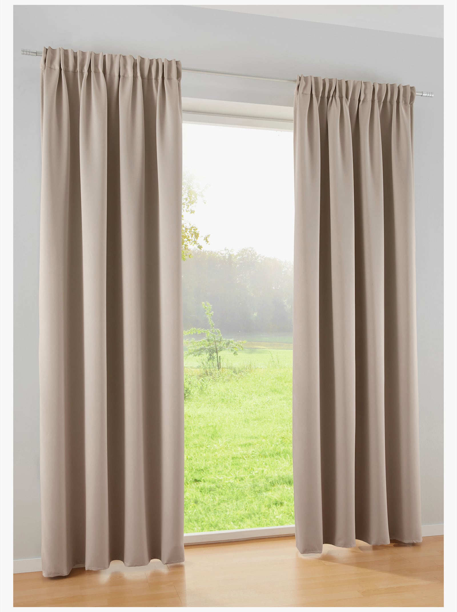 heine home gordijnen - naturel