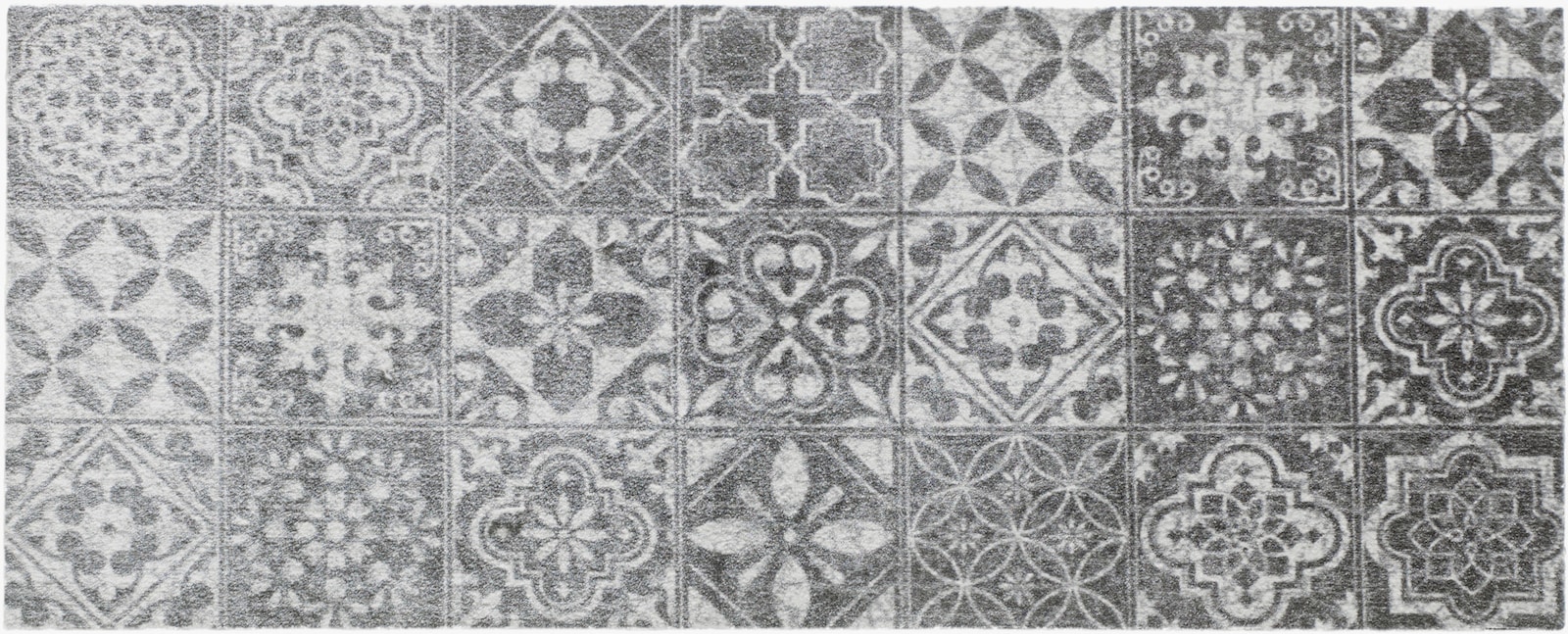 wash+dry by Kleen-Tex Paillasson - gris-blanc