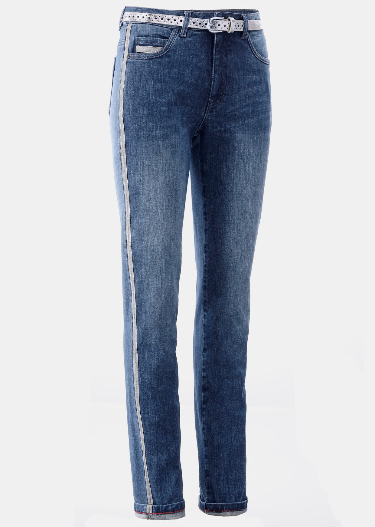 5-Pocket-Jeans - dark blue