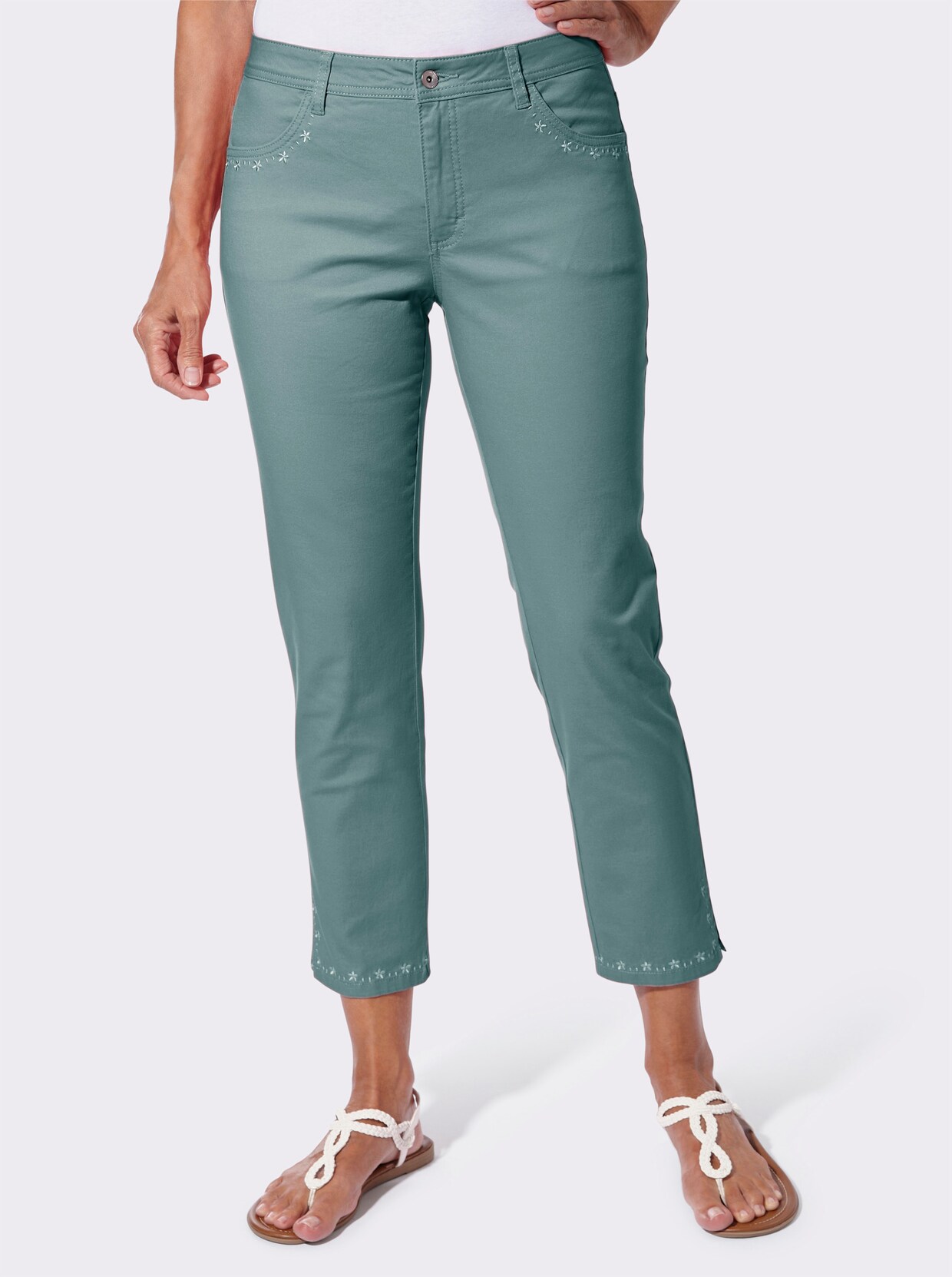 7/8-Hose - jade