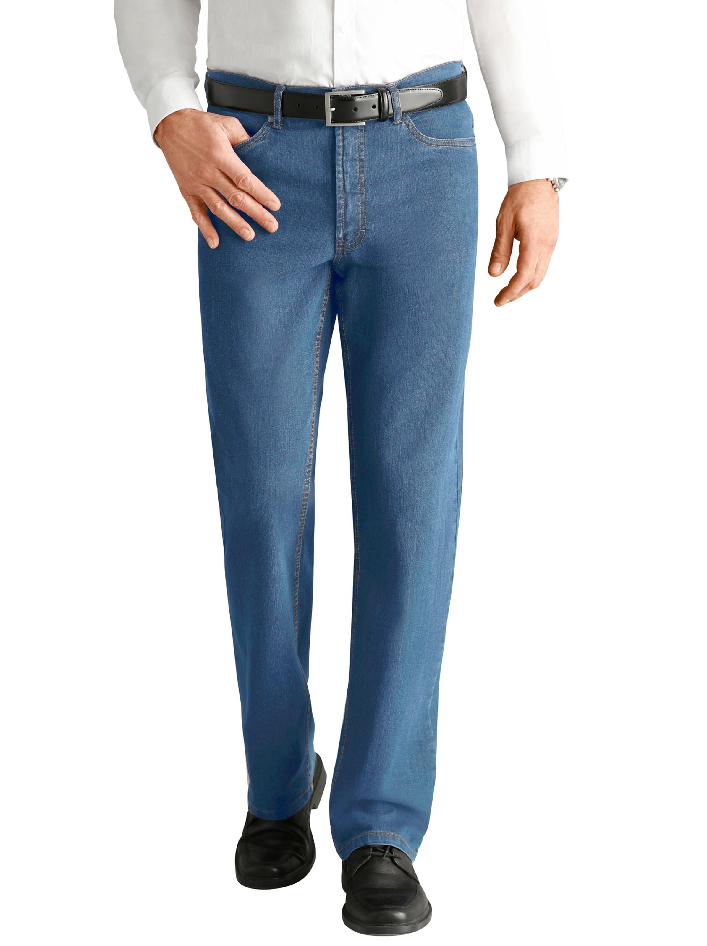 5-Pocket-Jeans - blue-bleached