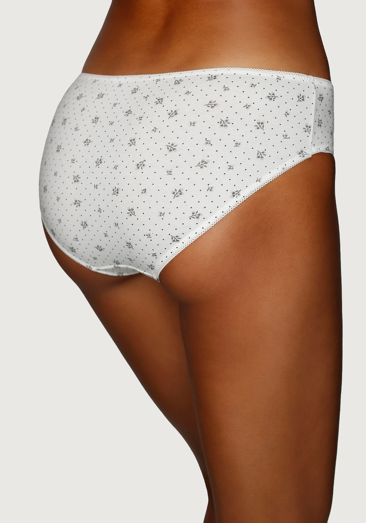 petite fleur Jazz-pants slips - crème, grijs