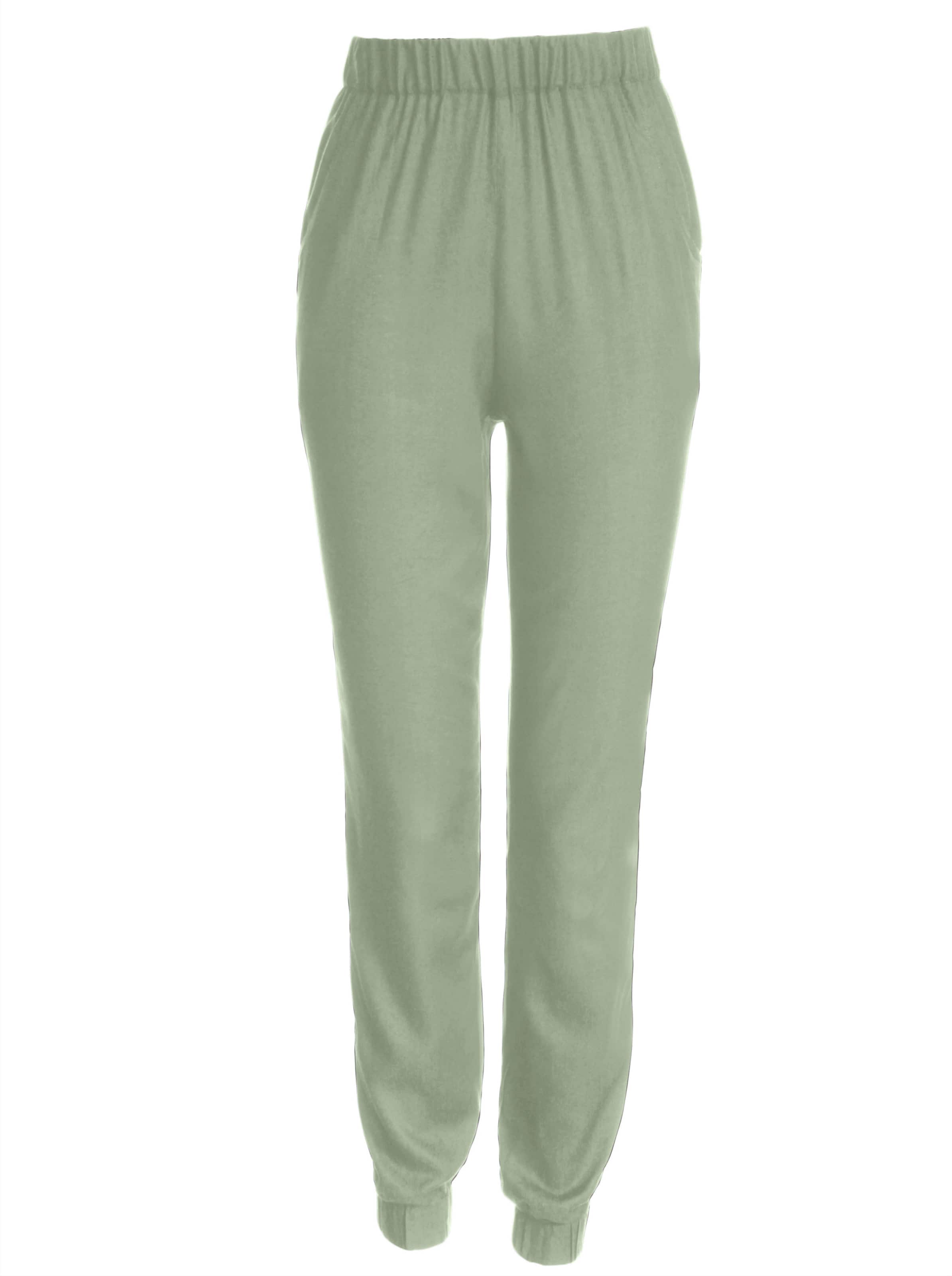 Classic Basics Damen Grün Haremshose Gr. 56, Normalgrößen, (Eucalyptus), 100% Viskose, Unifarben, Lang, Hosen Haremshose - Bild 2
