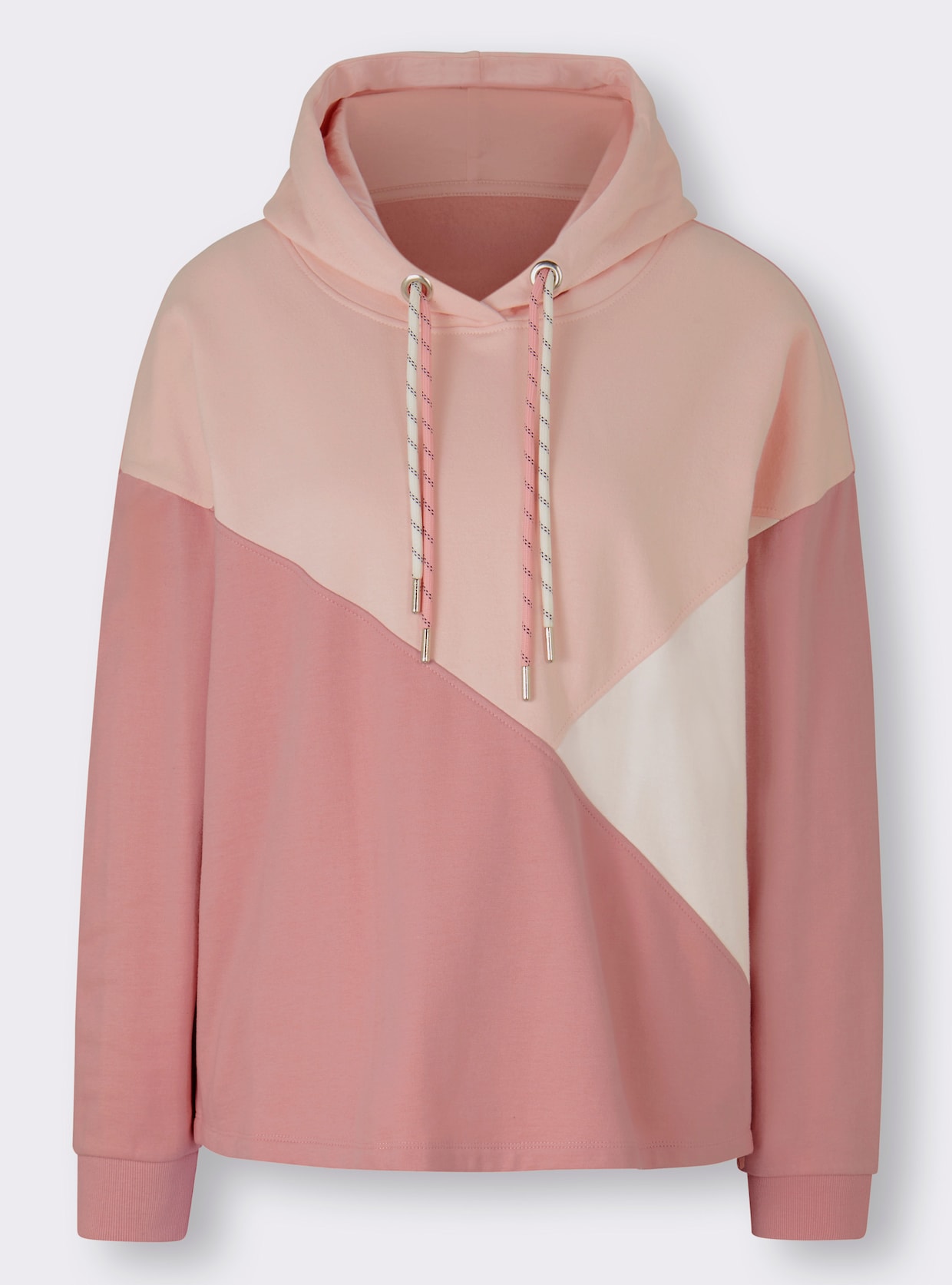 heine Sweatshirt met capuchon - lichtroze/champagne