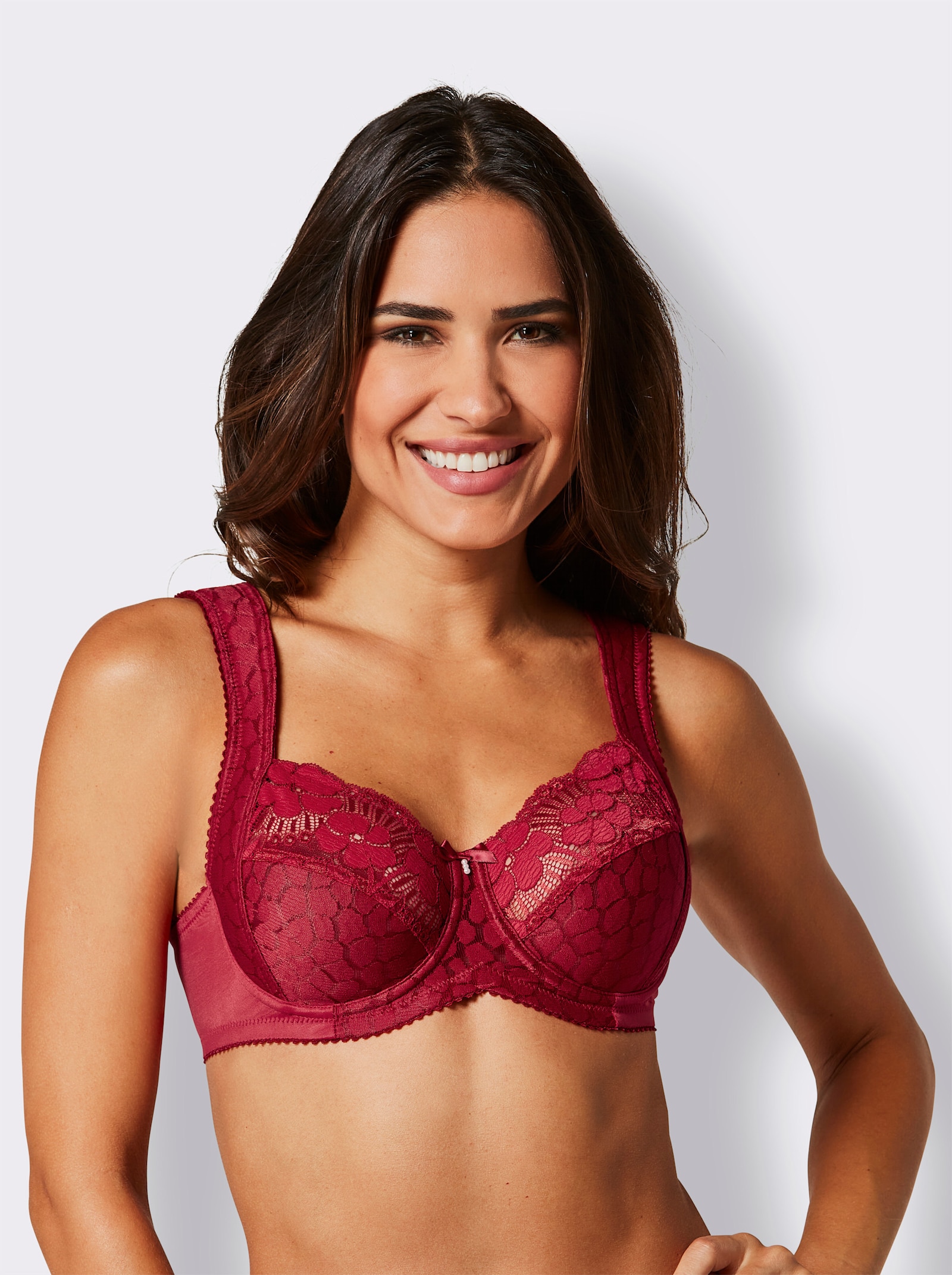 Miss Mary Soutien-gorge confort à armatures avec renforts - rouge