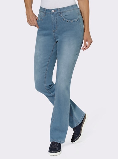 Bootcut jeans - blue-bleached