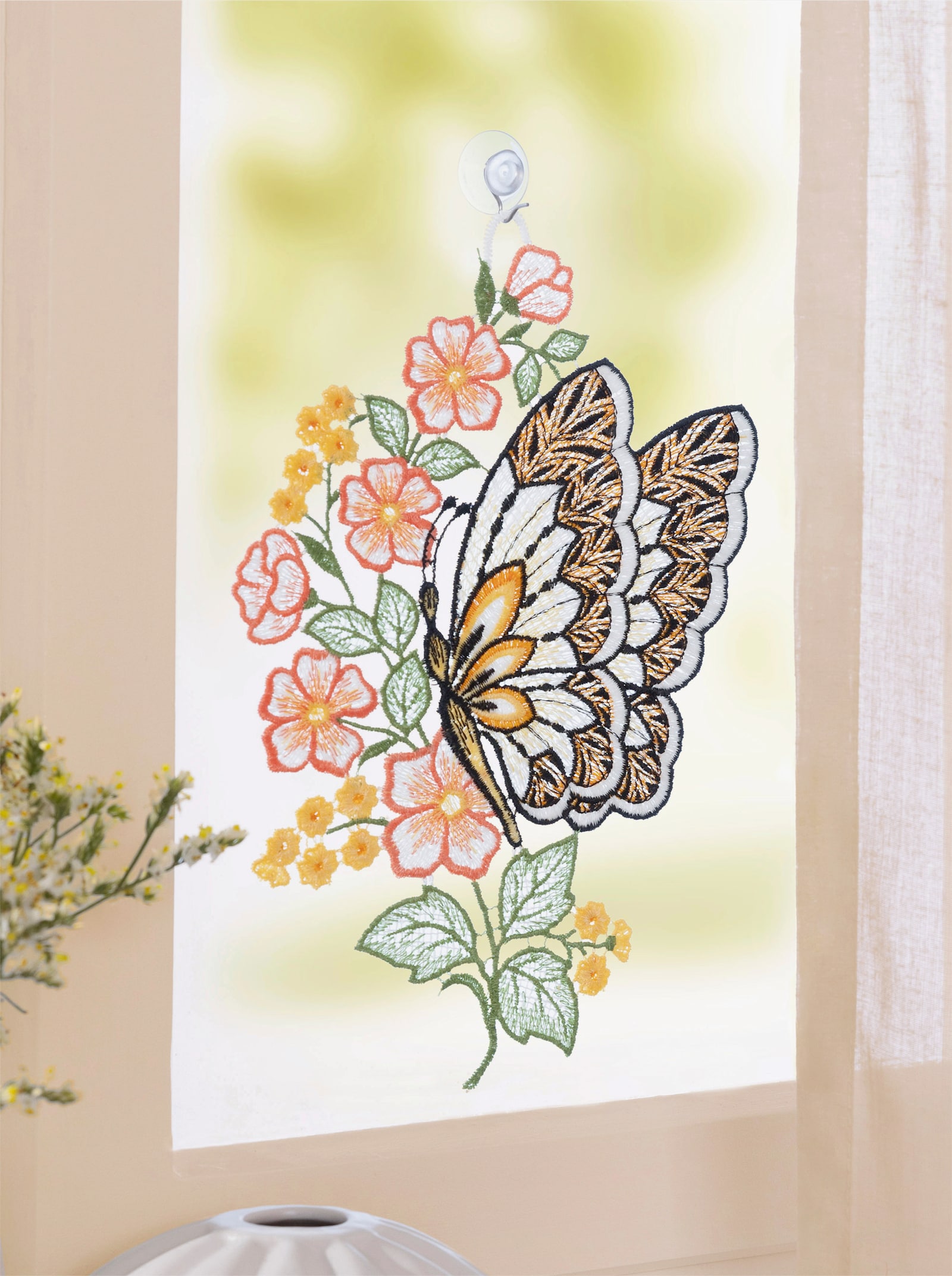 Fensterbild - papaya