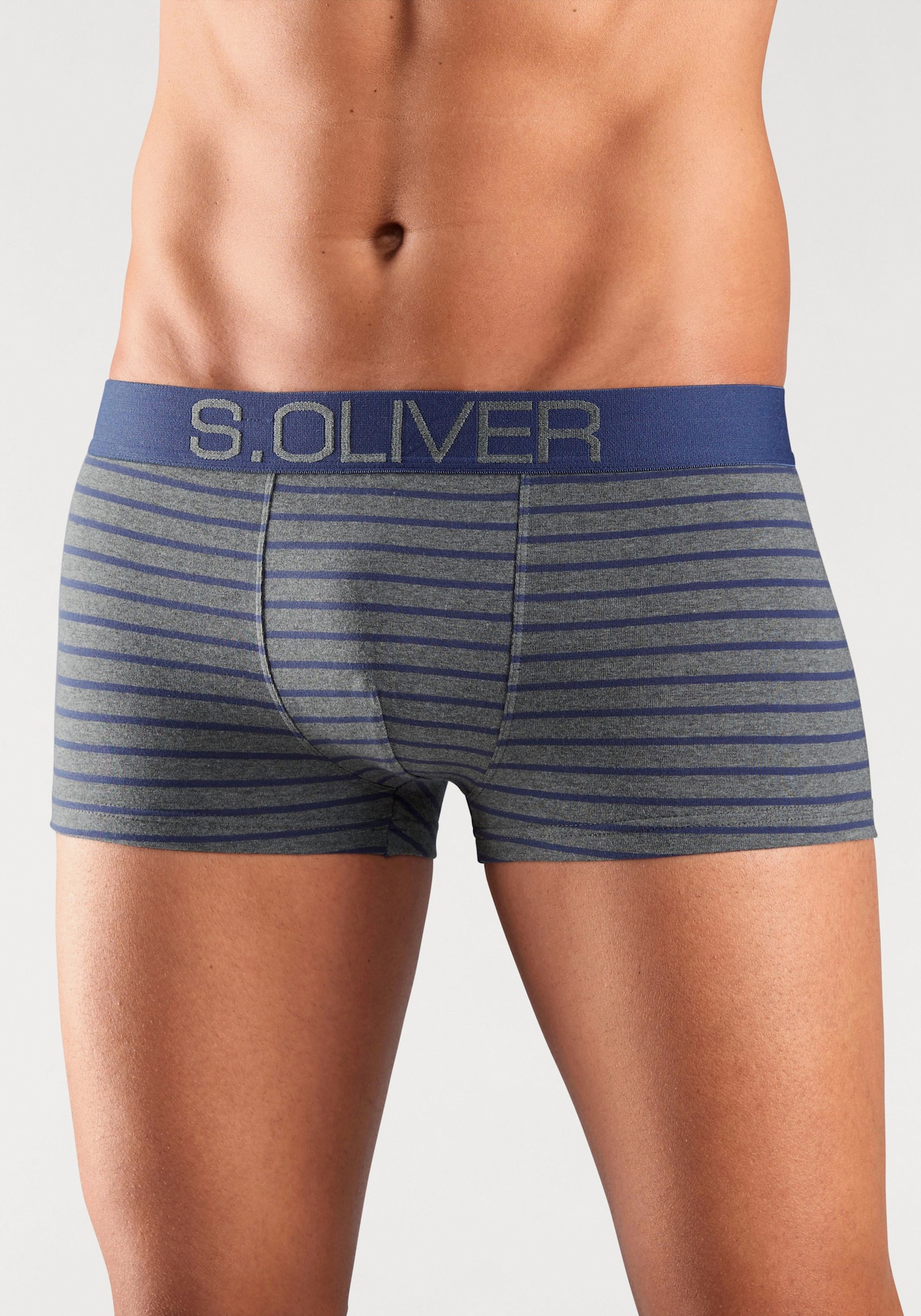 s.Oliver Hipster - grau-bordeaux-gestreift / grau-khaki-gestreift / grau-blau-gestreift / grau-anthrazit-gestreift