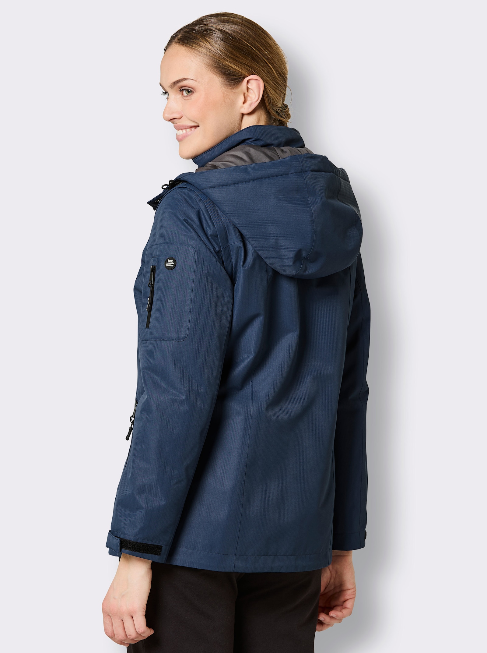 Catamaran Sports Funktionsjacke mit abzippbaren Ärmeln - dunkelblau