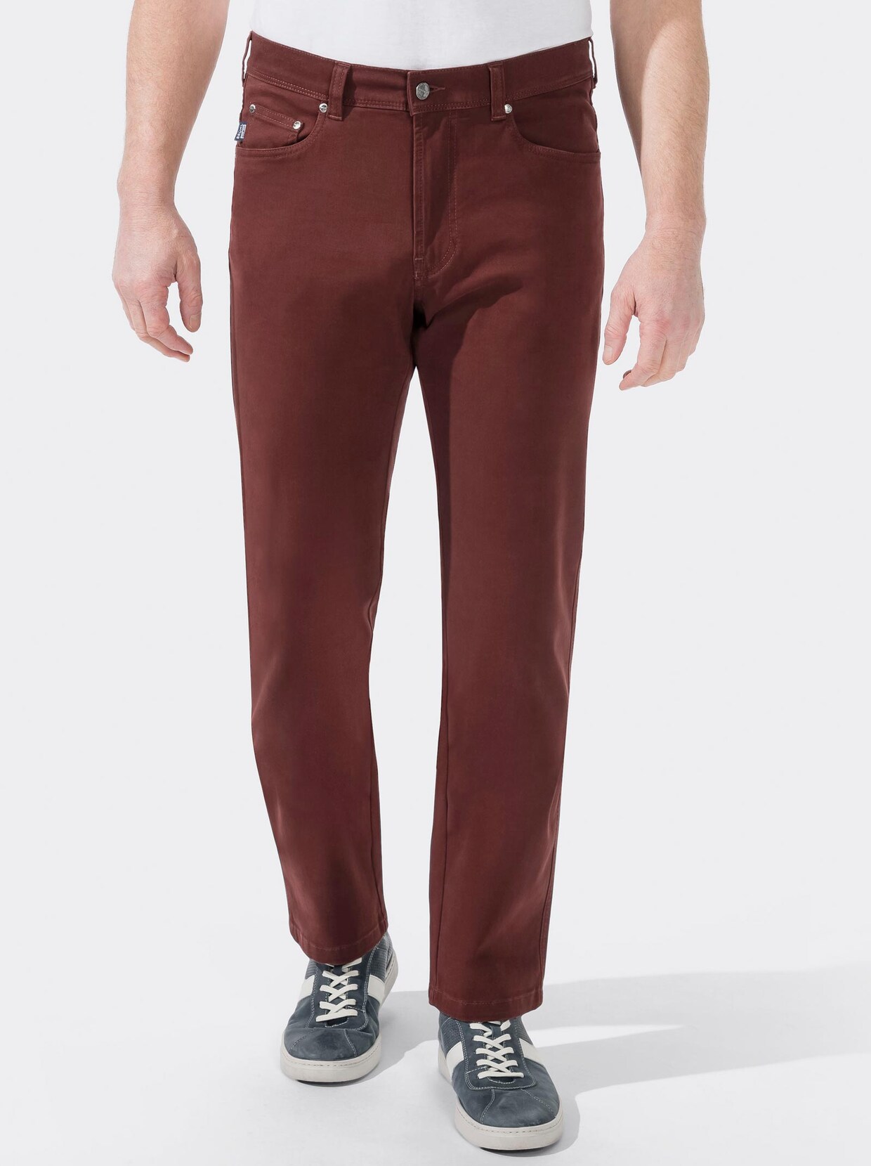 Brühl Hose - rotbraun