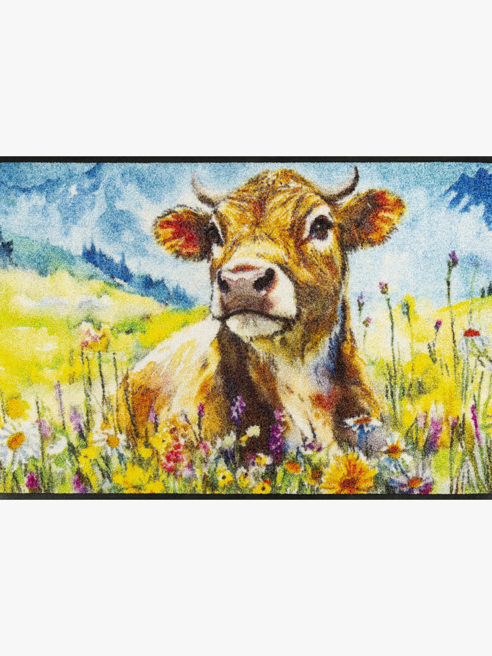 wash+dry by Kleen-Tex Fußmatte - gelb-bunt