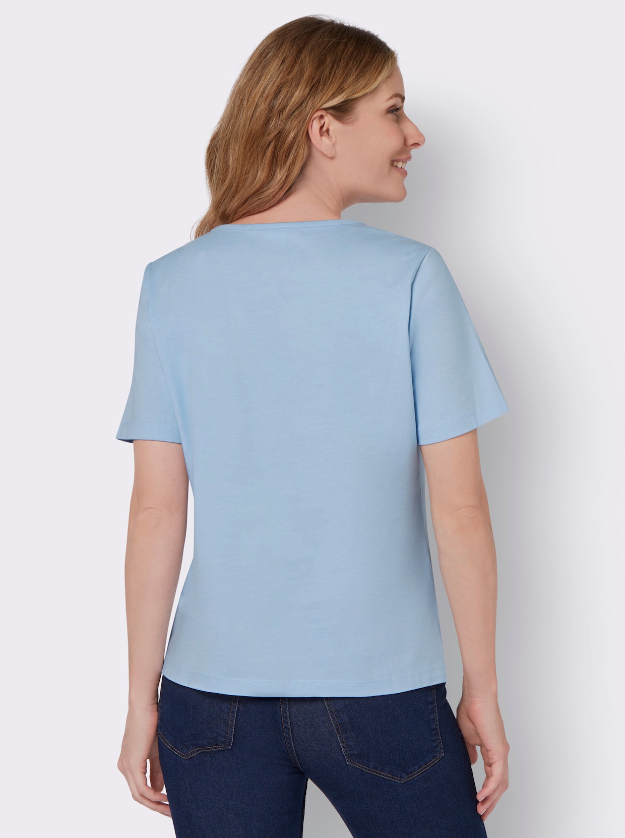 Shirt - lichtblauw