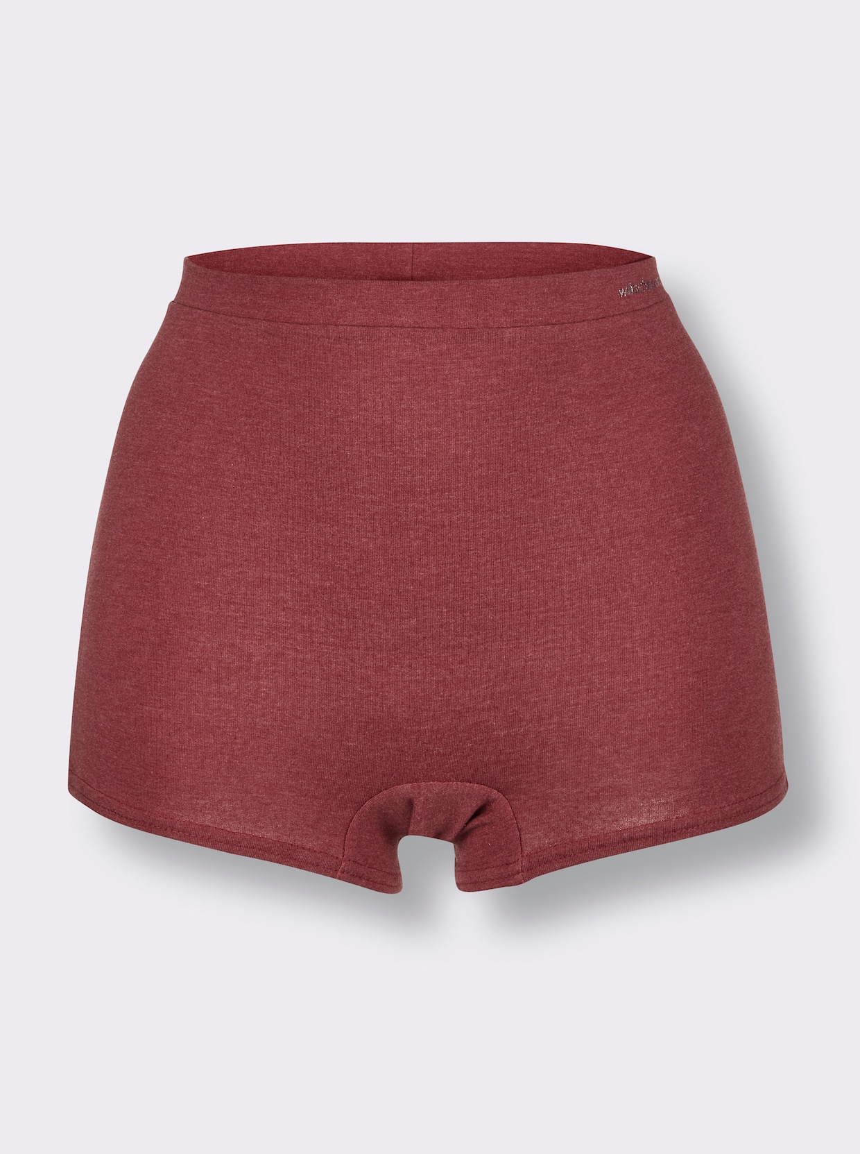 wäschepur Panty - 2x marine gemêleerd + 2x donkerrood gemêleerd