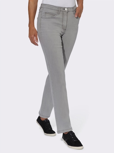 5-Pocket-Jeans mit Baumwoll-Stretch - grey-denim