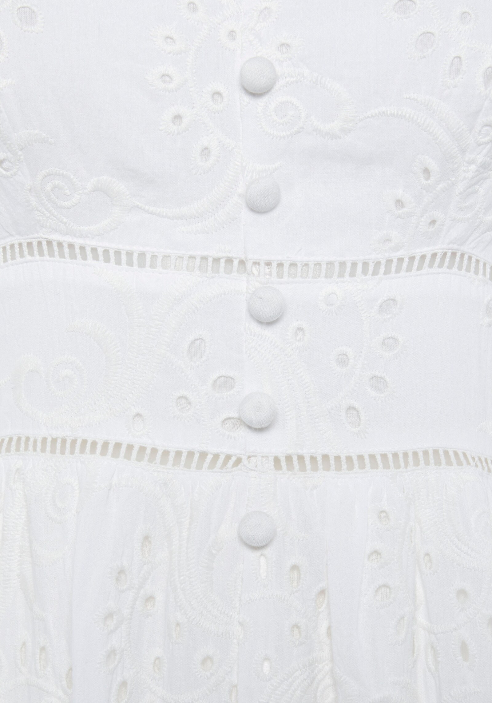 Buffalo Midikleid - weiss