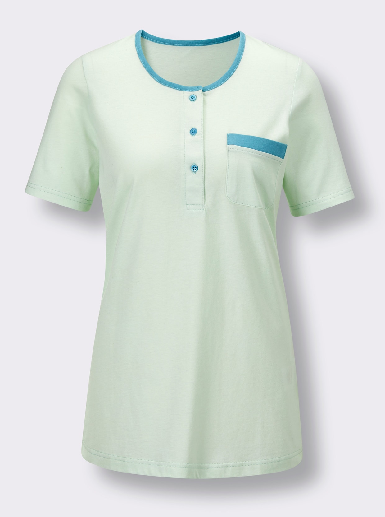wäschepur Capri-pyjama's - roze + zacht mint