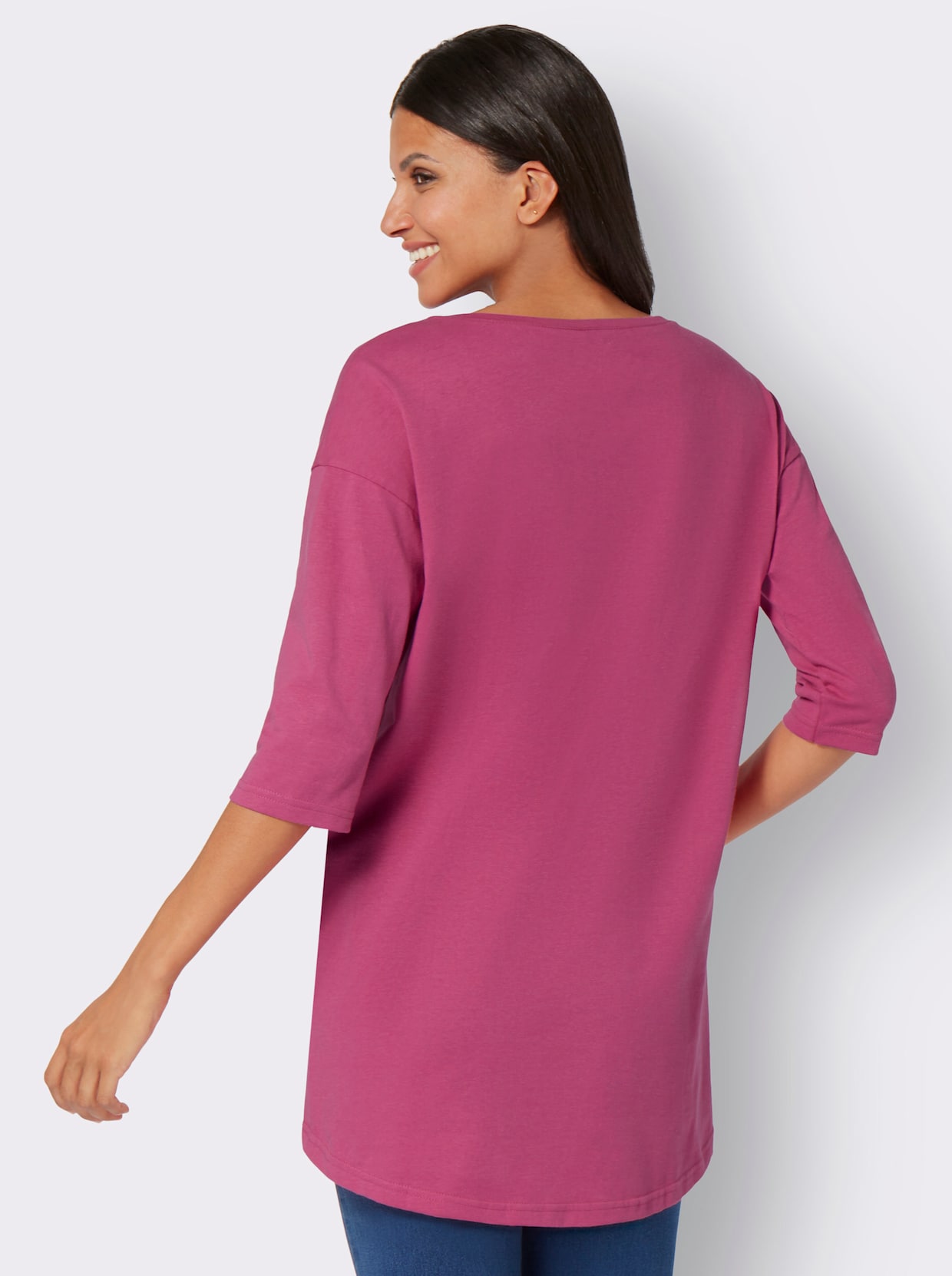 Longshirt - fuchsia