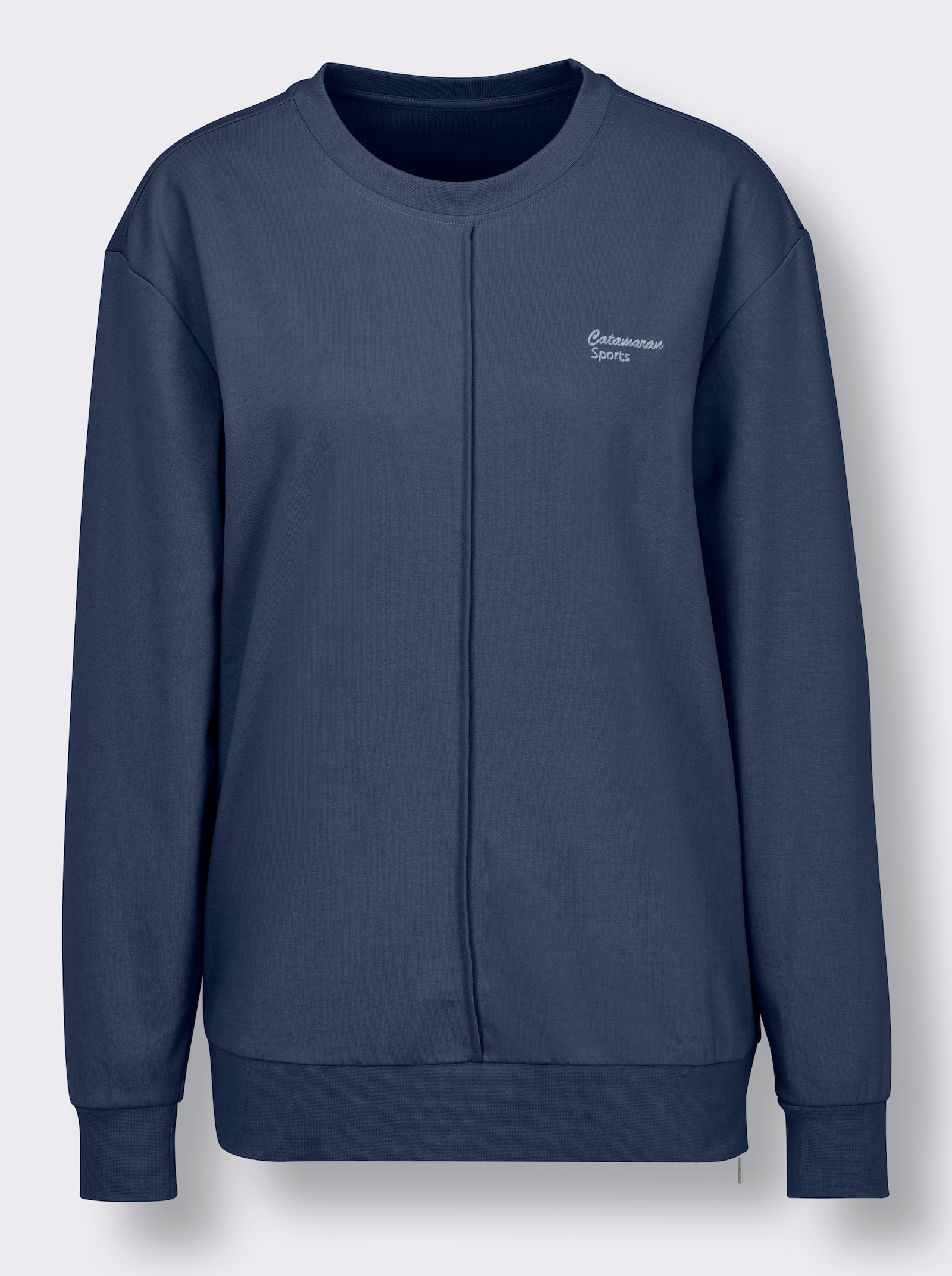 Catamaran Sports Freizeitshirt mit Biese vorne - dunkelblau