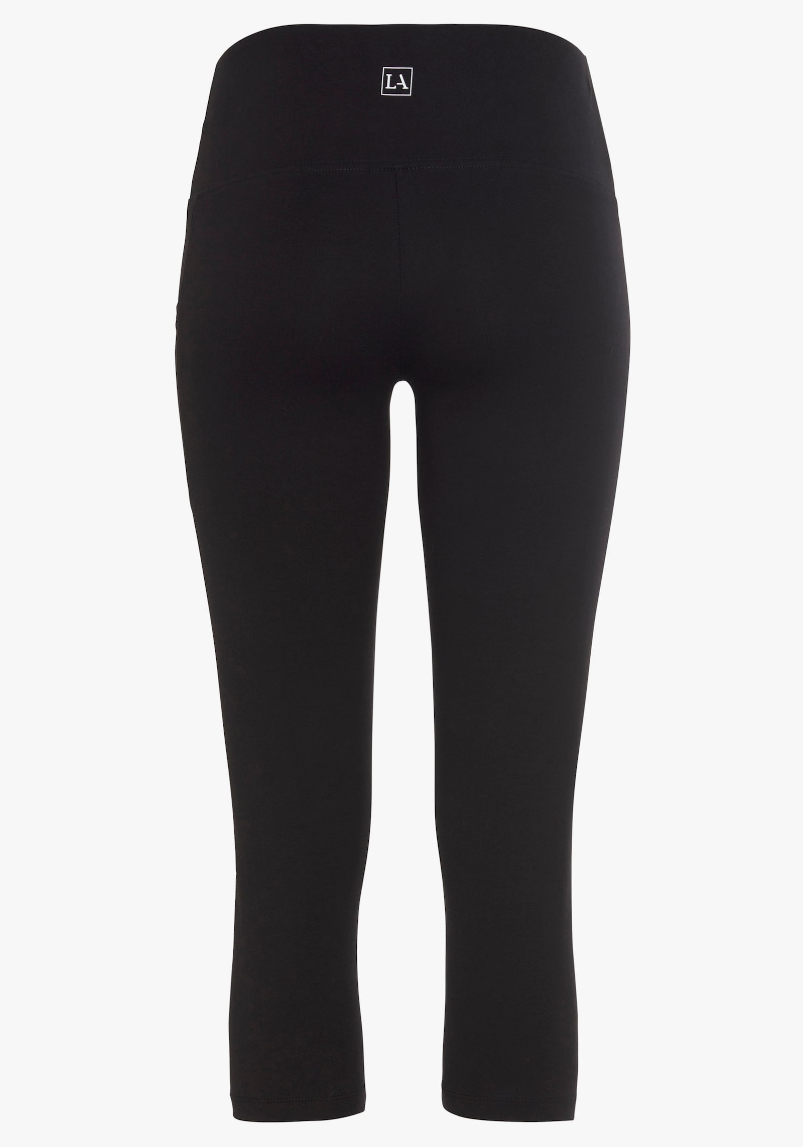 LASCANA ACTIVE 3/4-Leggings - schwarz