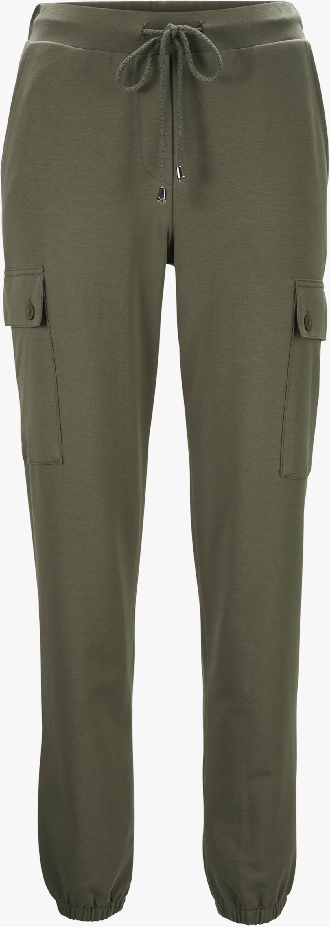 heine Jogg Pants mit aufgesetzten Taschen - schlamm