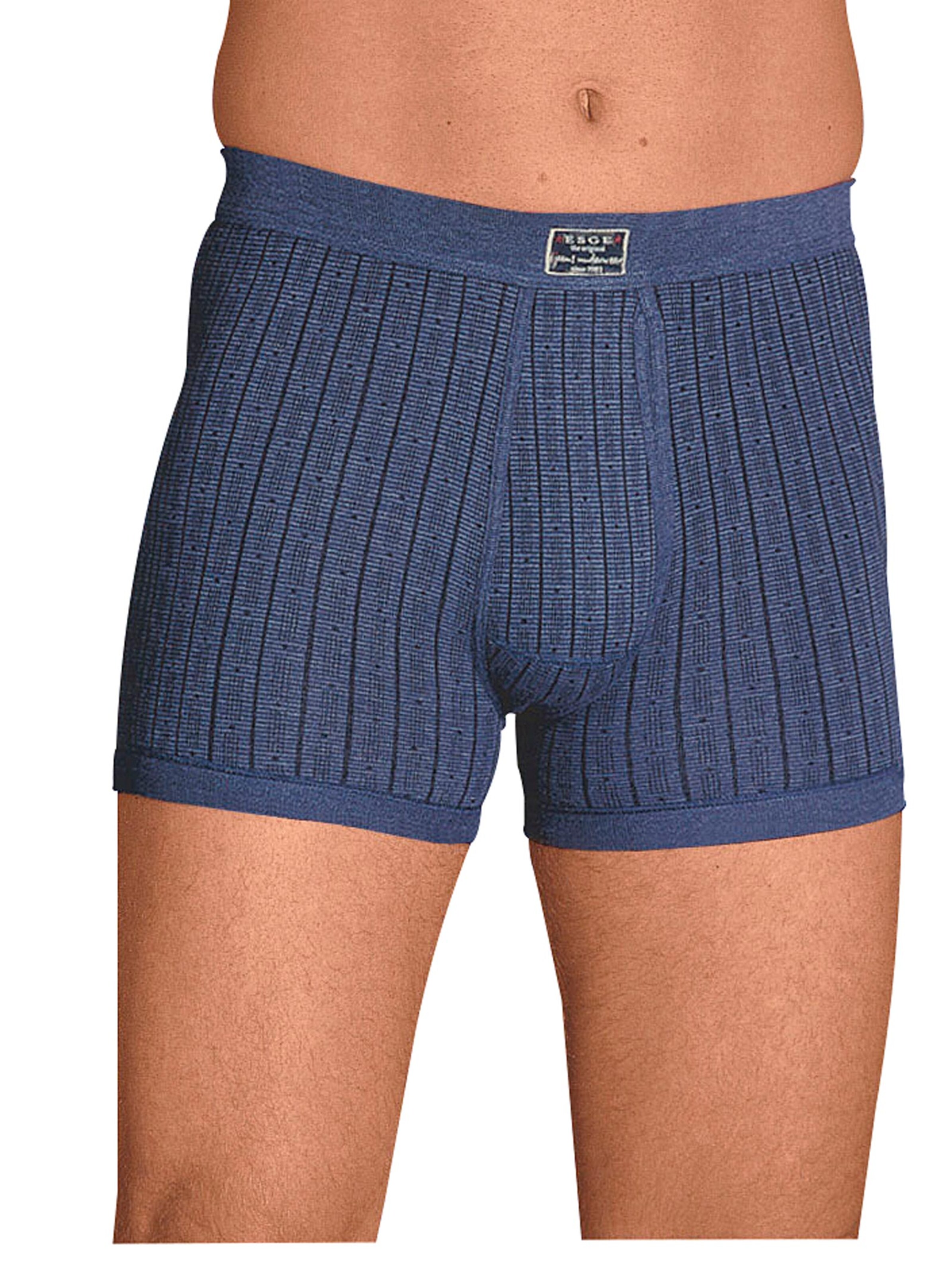 Schlüpfer - dunkelblau-bedruckt