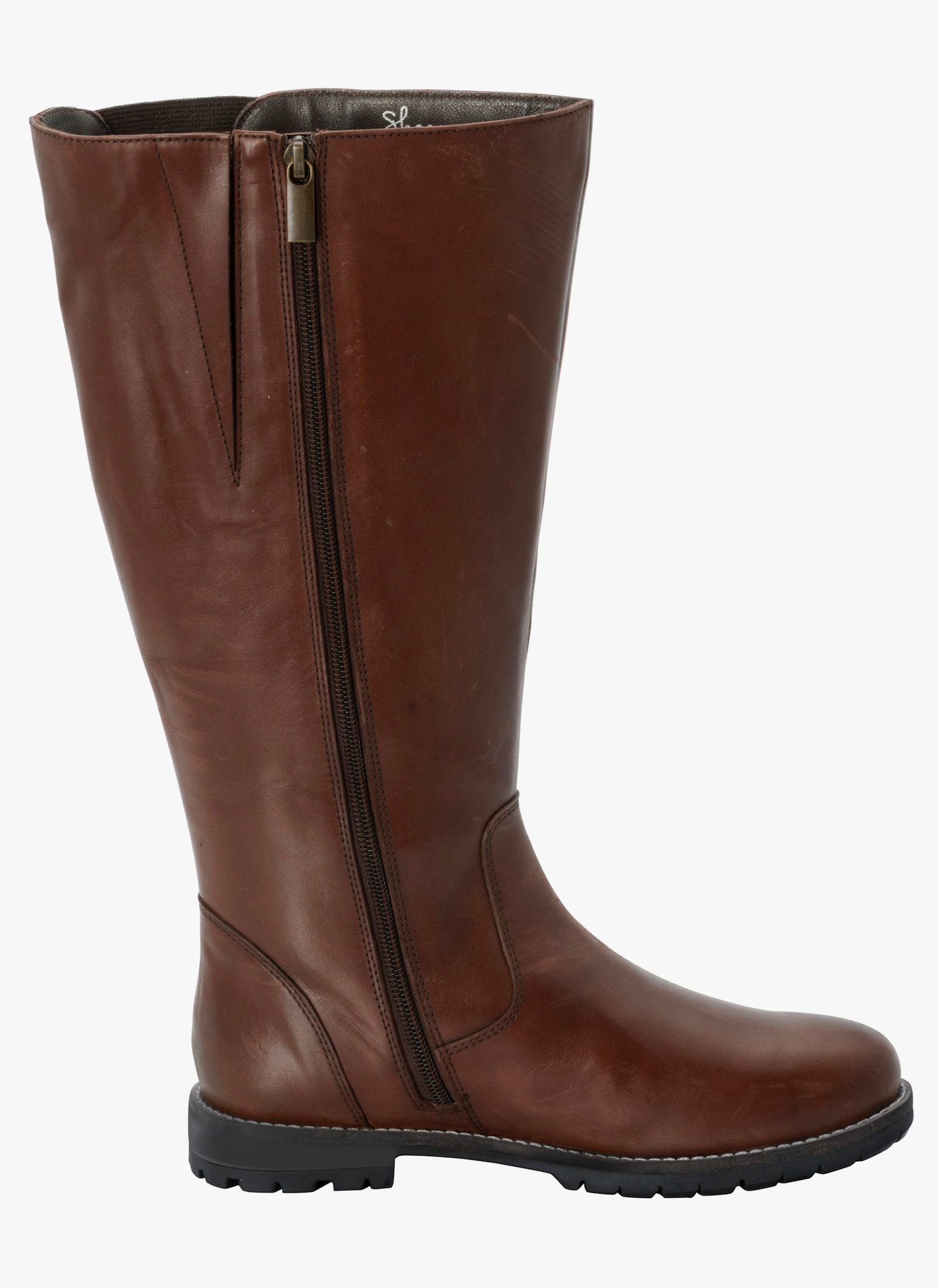 sheego Weitschaftstiefel - braun