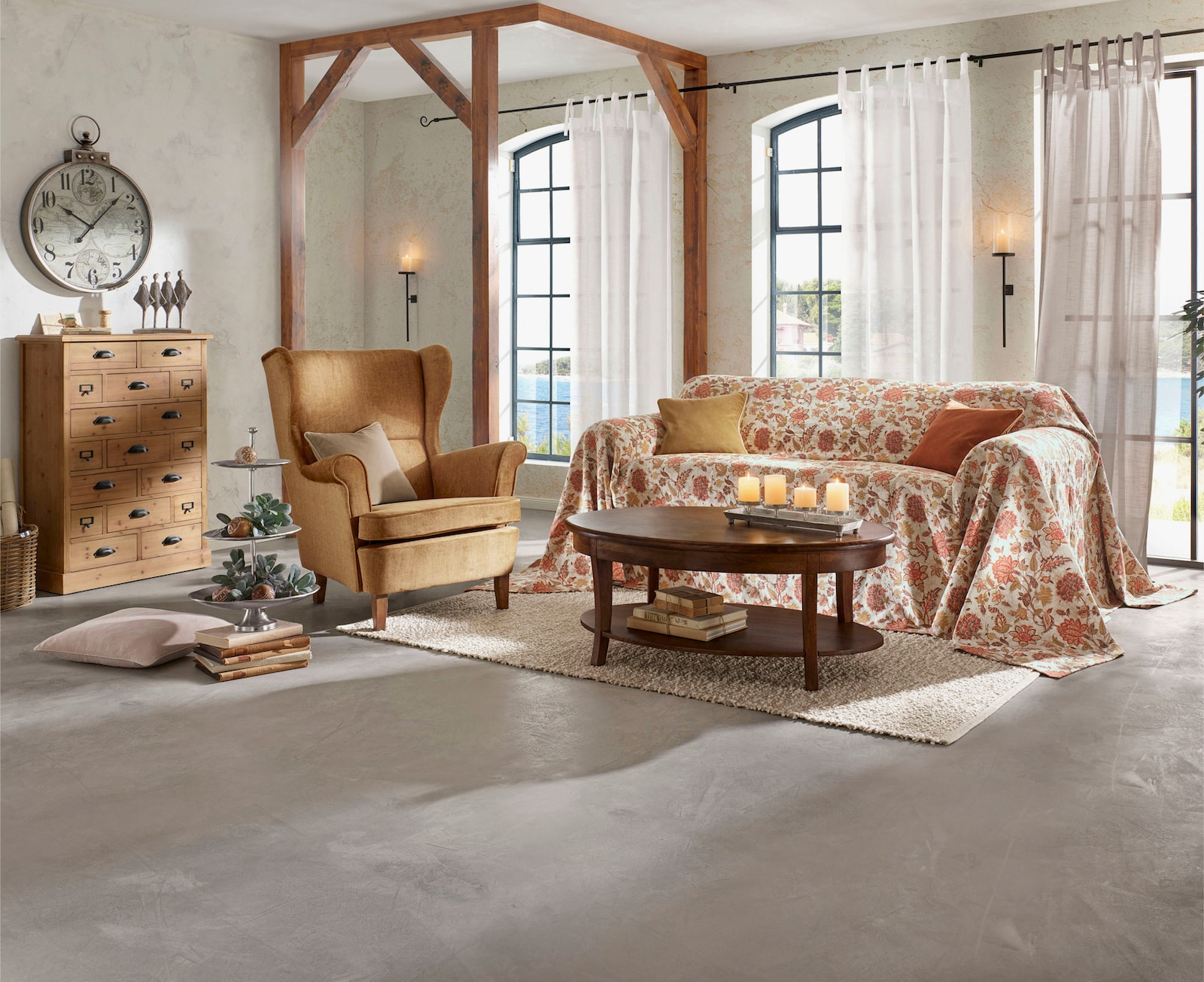 heine home Couchtisch - braun