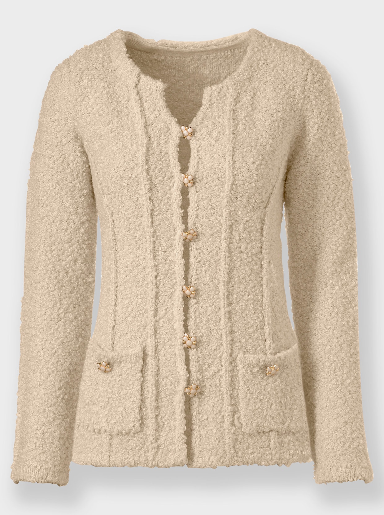 heine veste en tricot - couleur ivoire