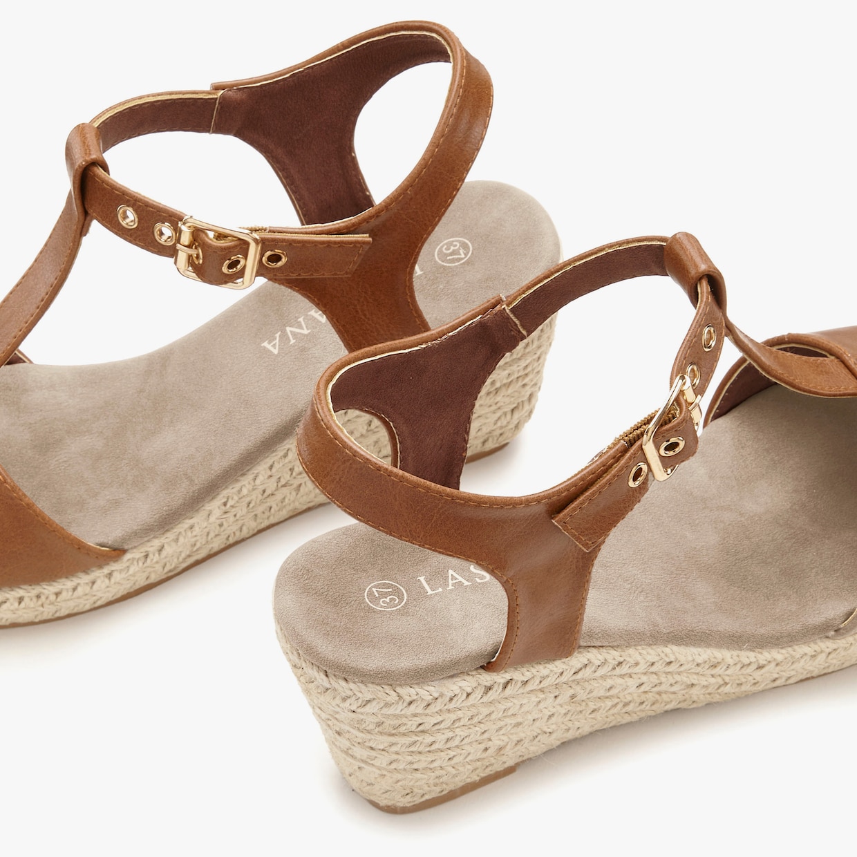 LASCANA Sandalen - bruin