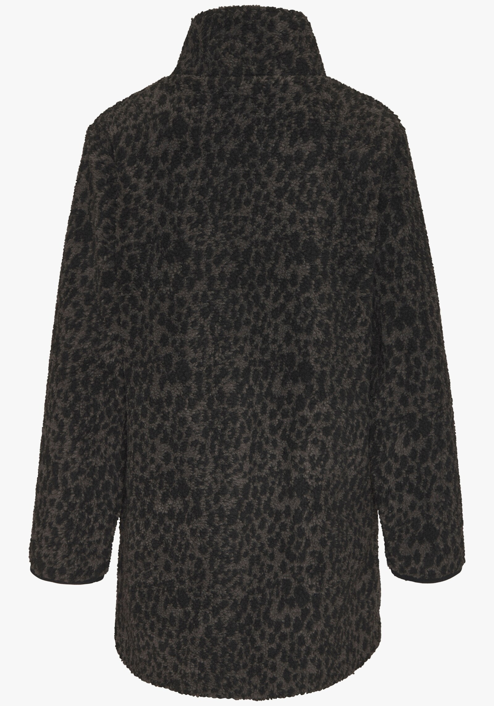 LASCANA Fleecejacke - leo-anthrazit