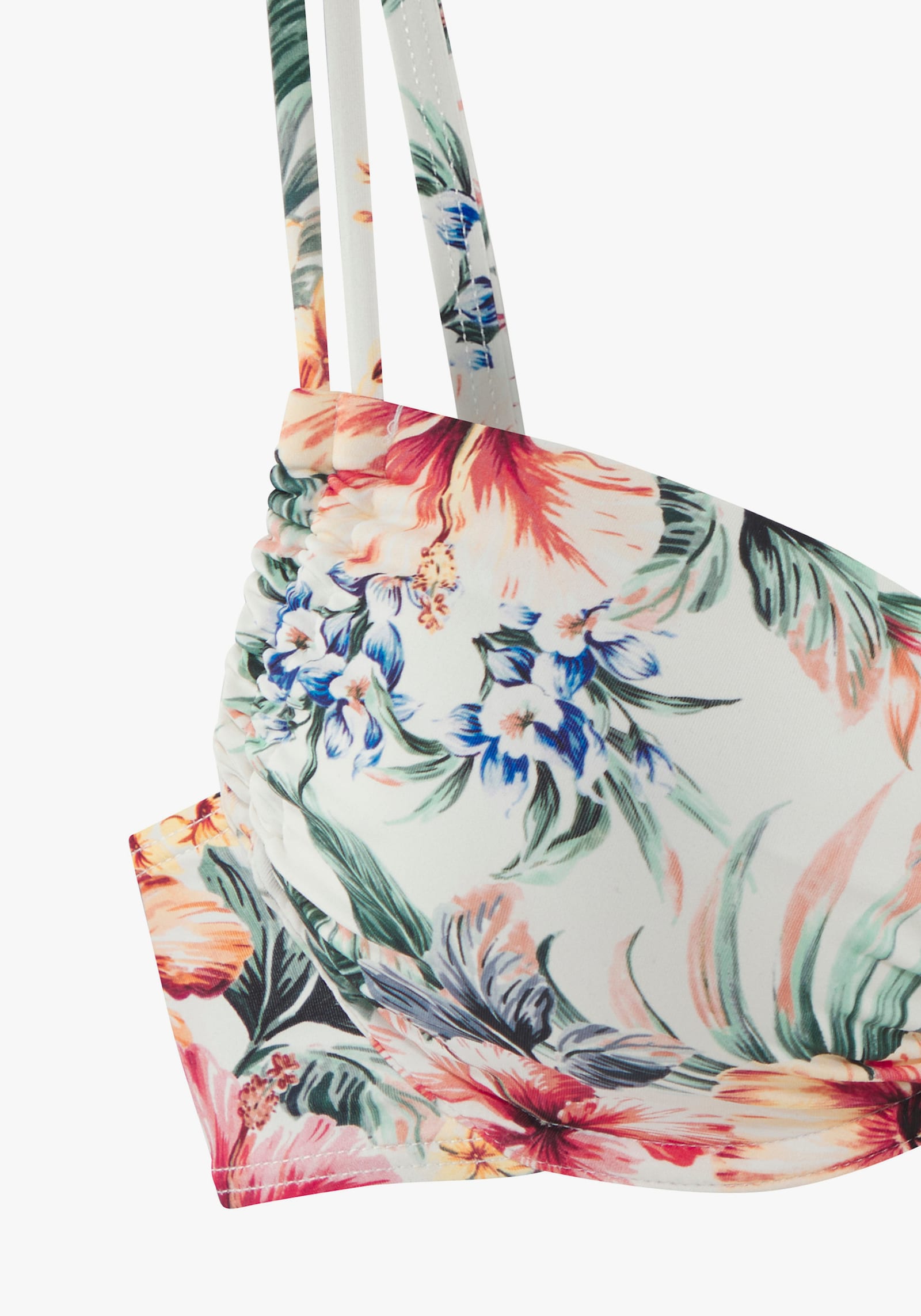 LASCANA Bügel-Bikini-Top - creme bedruckt