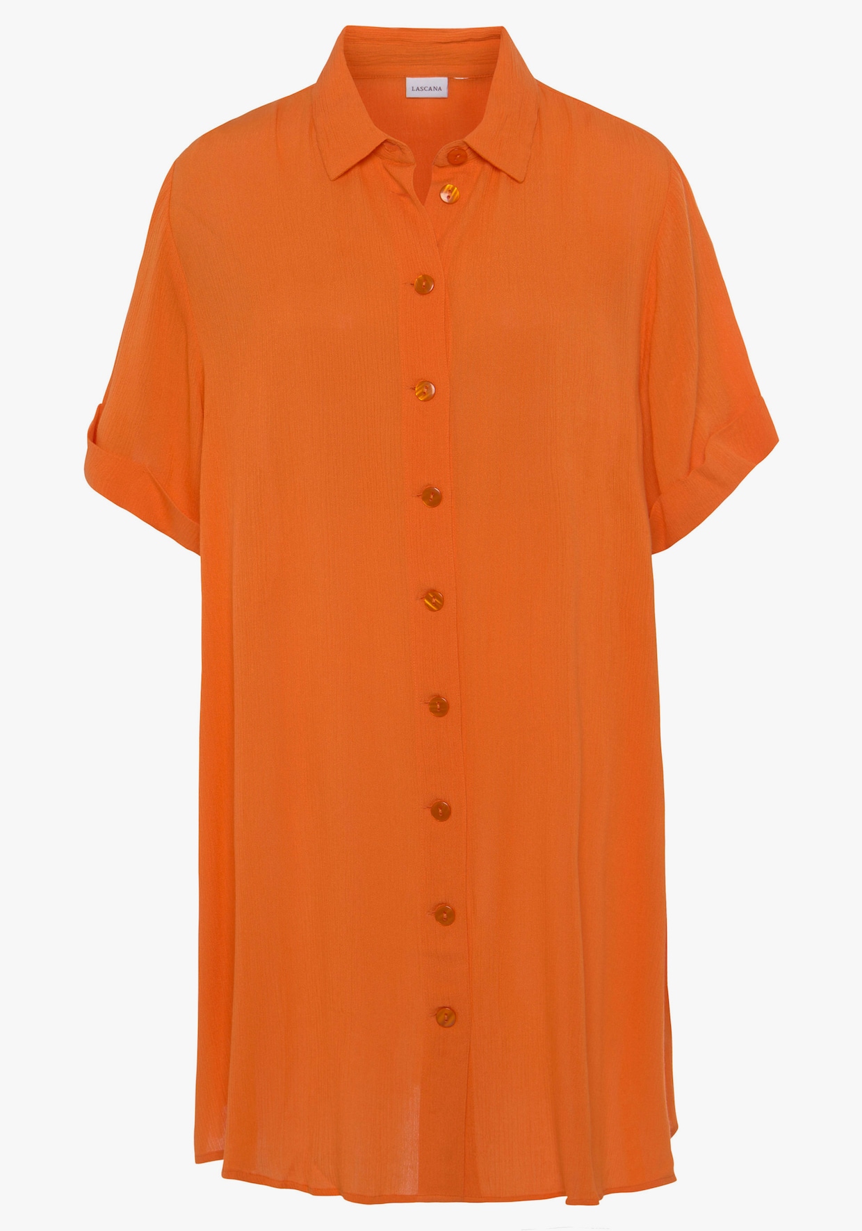 LASCANA Longline blouse - oranje