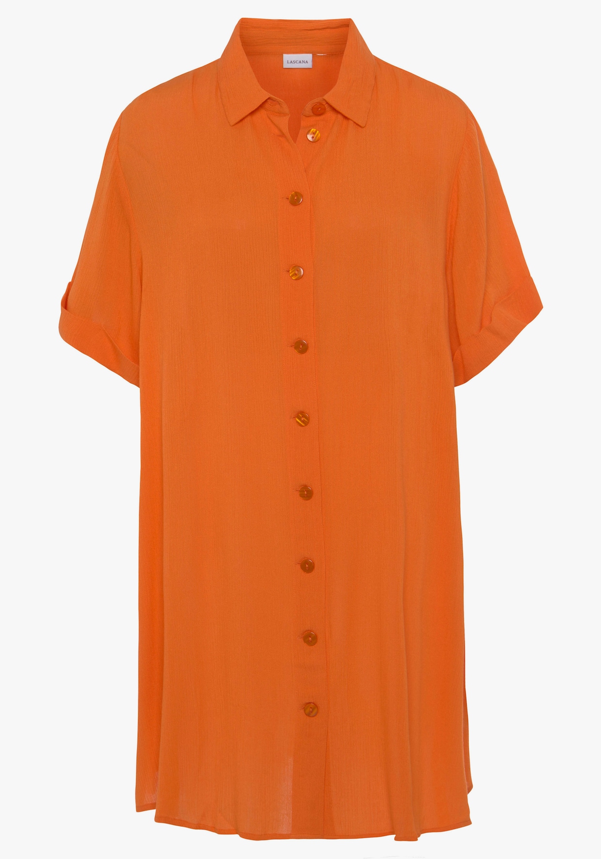 LASCANA Longline blouse - oranje