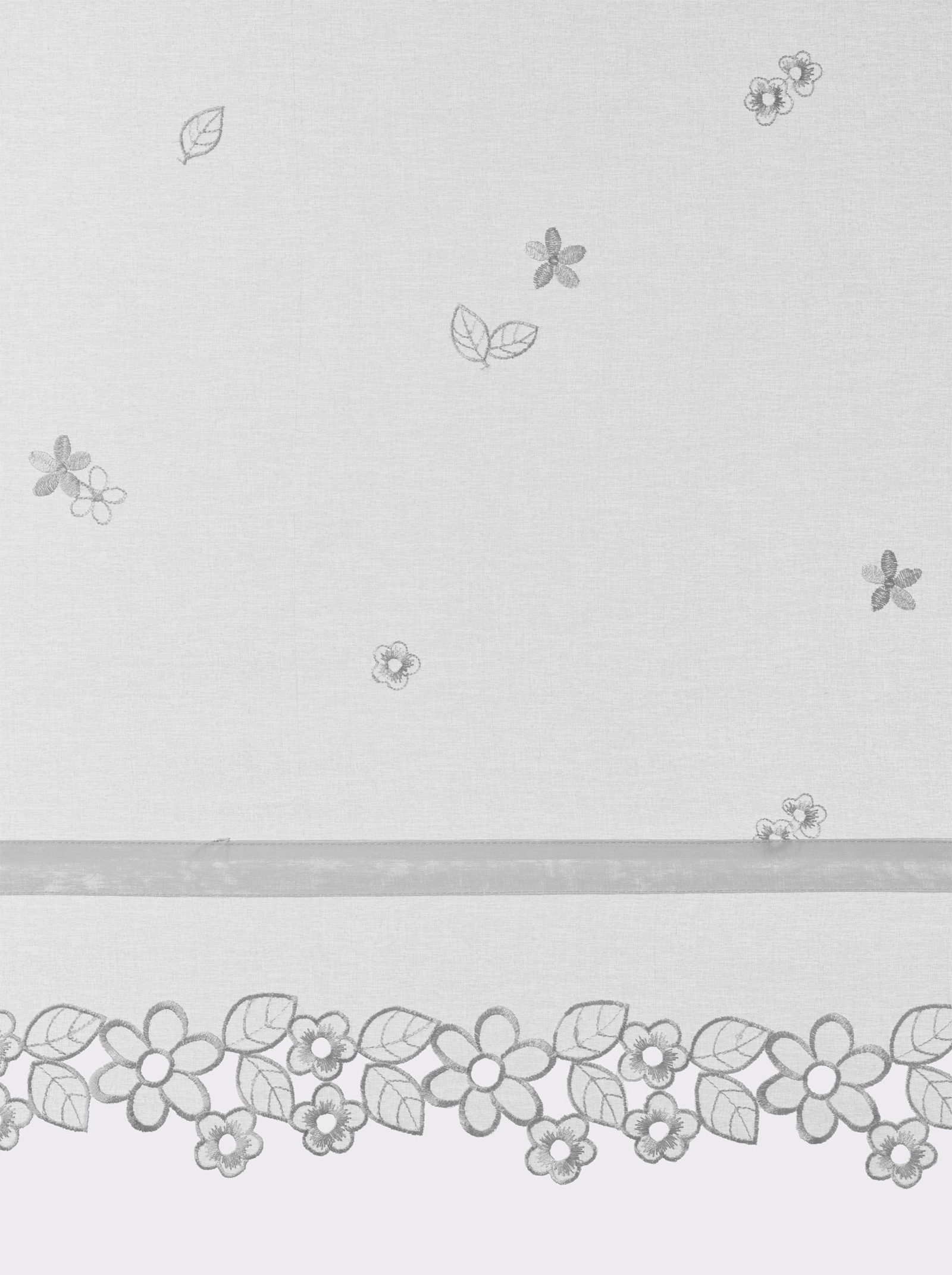 heine home Bändchenrollo - weiß