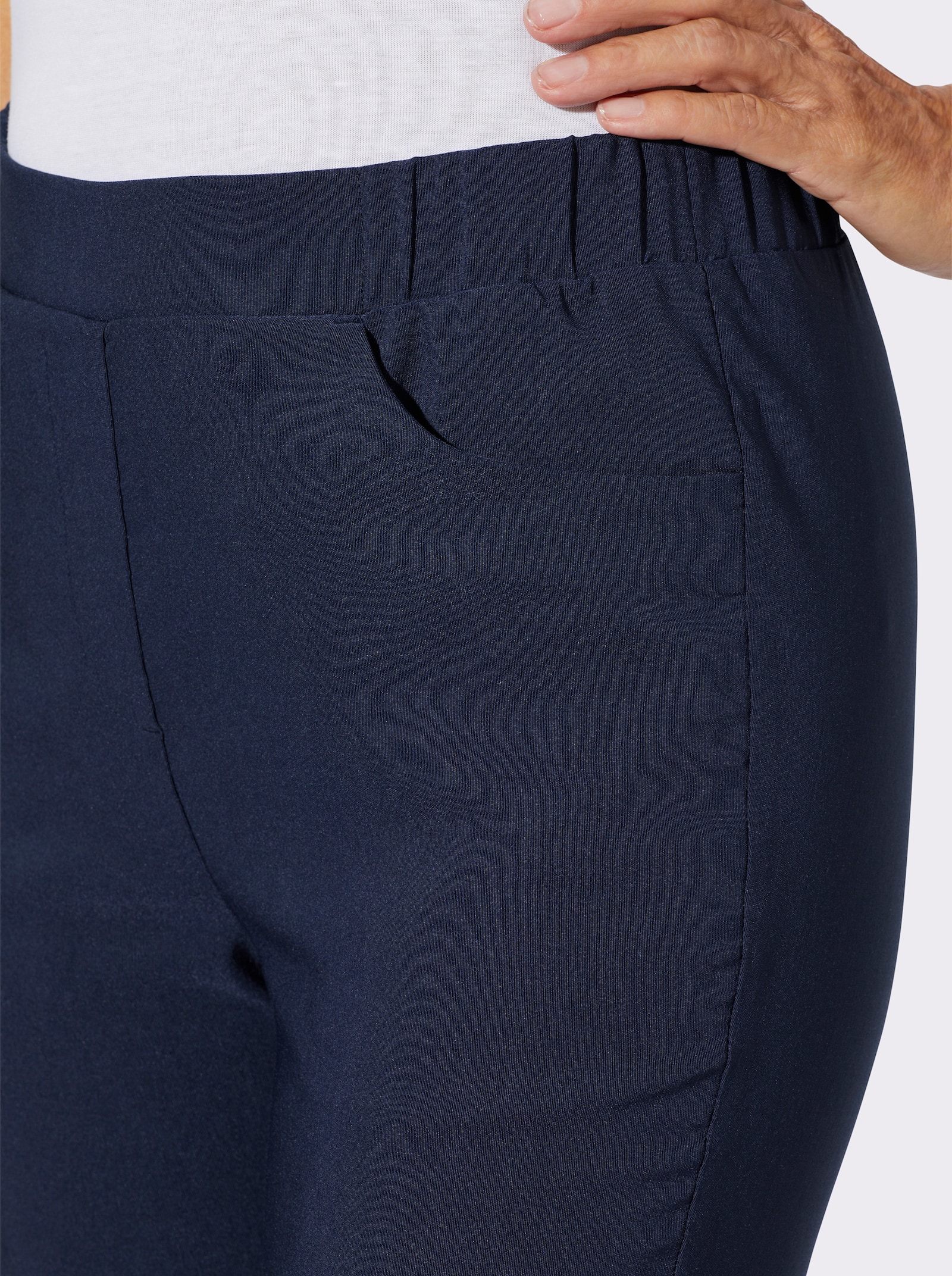 3/4-Hose mit Dehnbund - marine