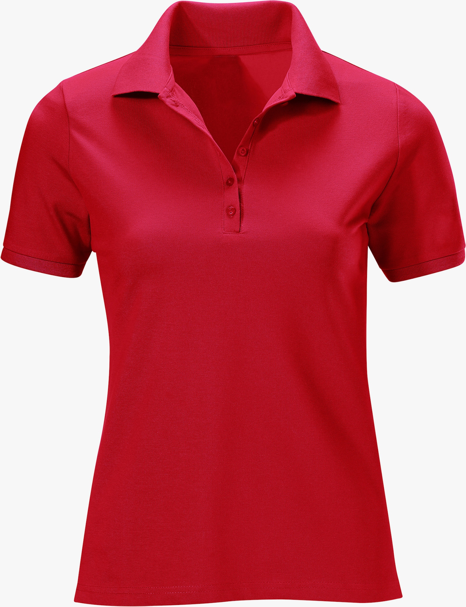 heine Poloshirt in Pikee-Qualität - rot