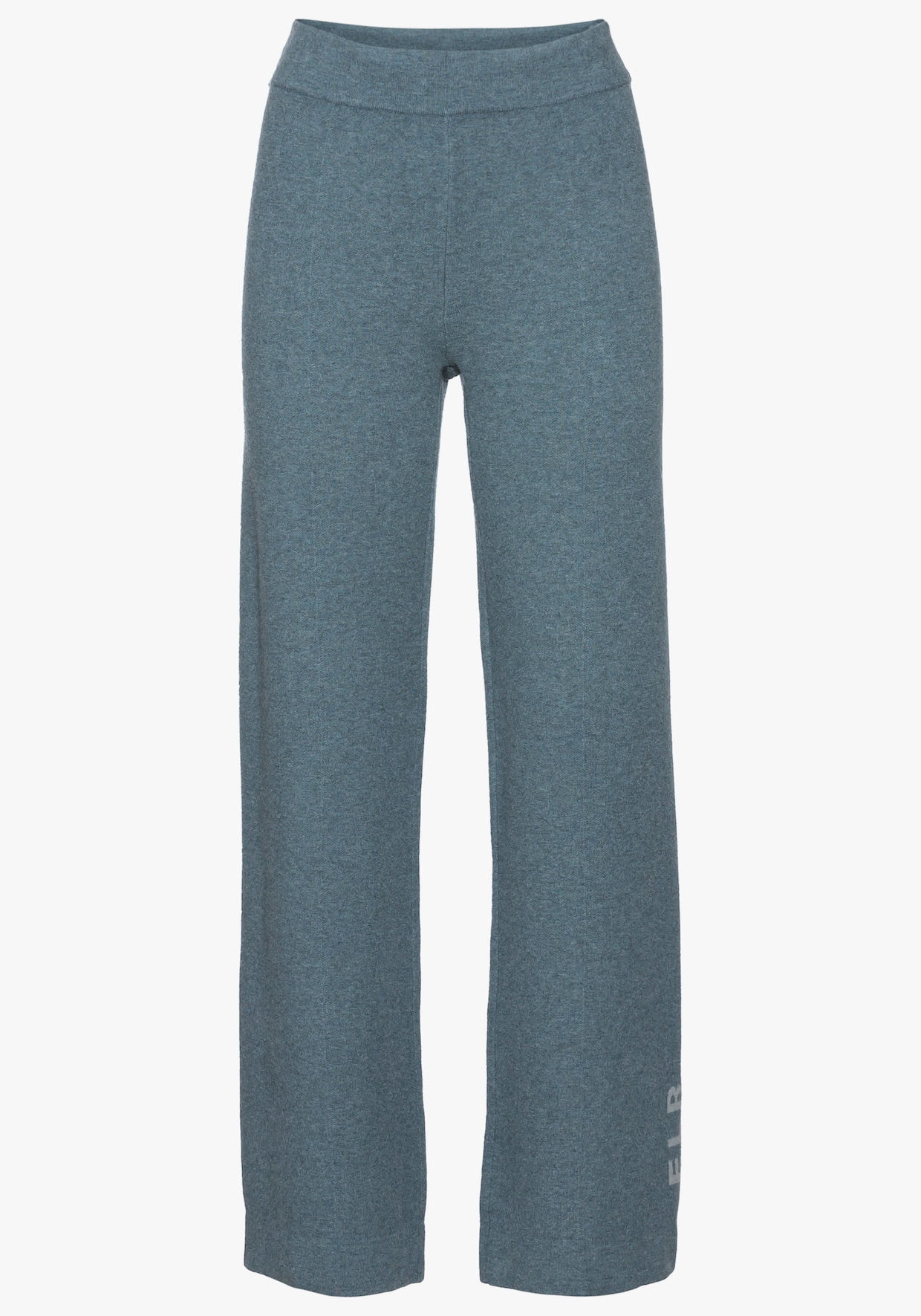 Elbsand Pantalon en tricot - bleu pétrole