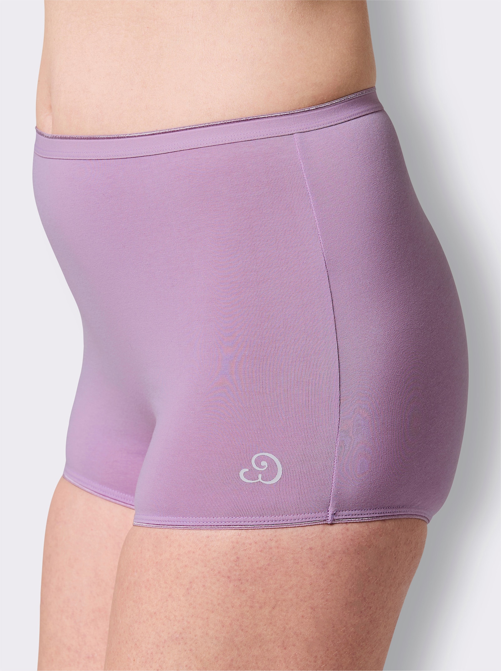 wäschepur Panty - 2x orchidee + 2x taubenblau