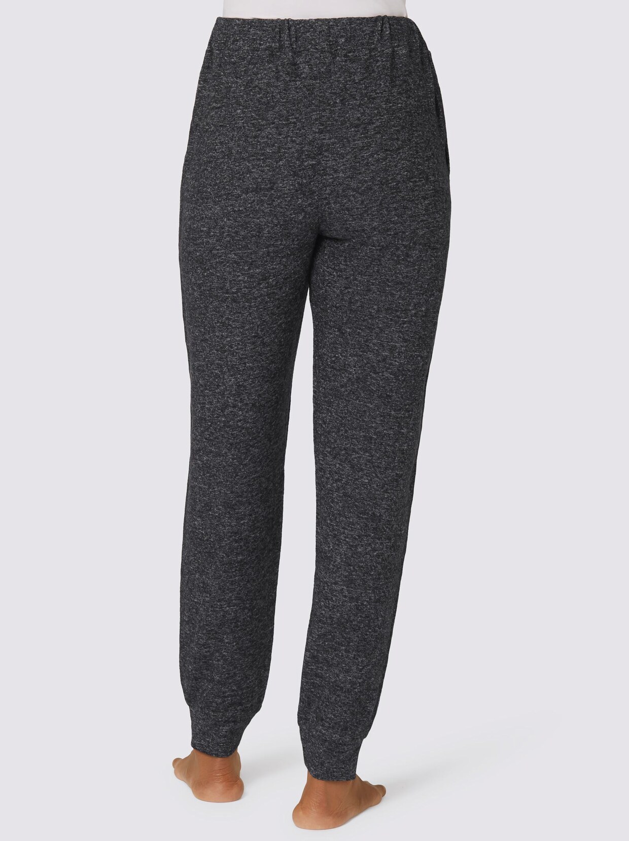 feel good Broek - antraciet gemêleerd
