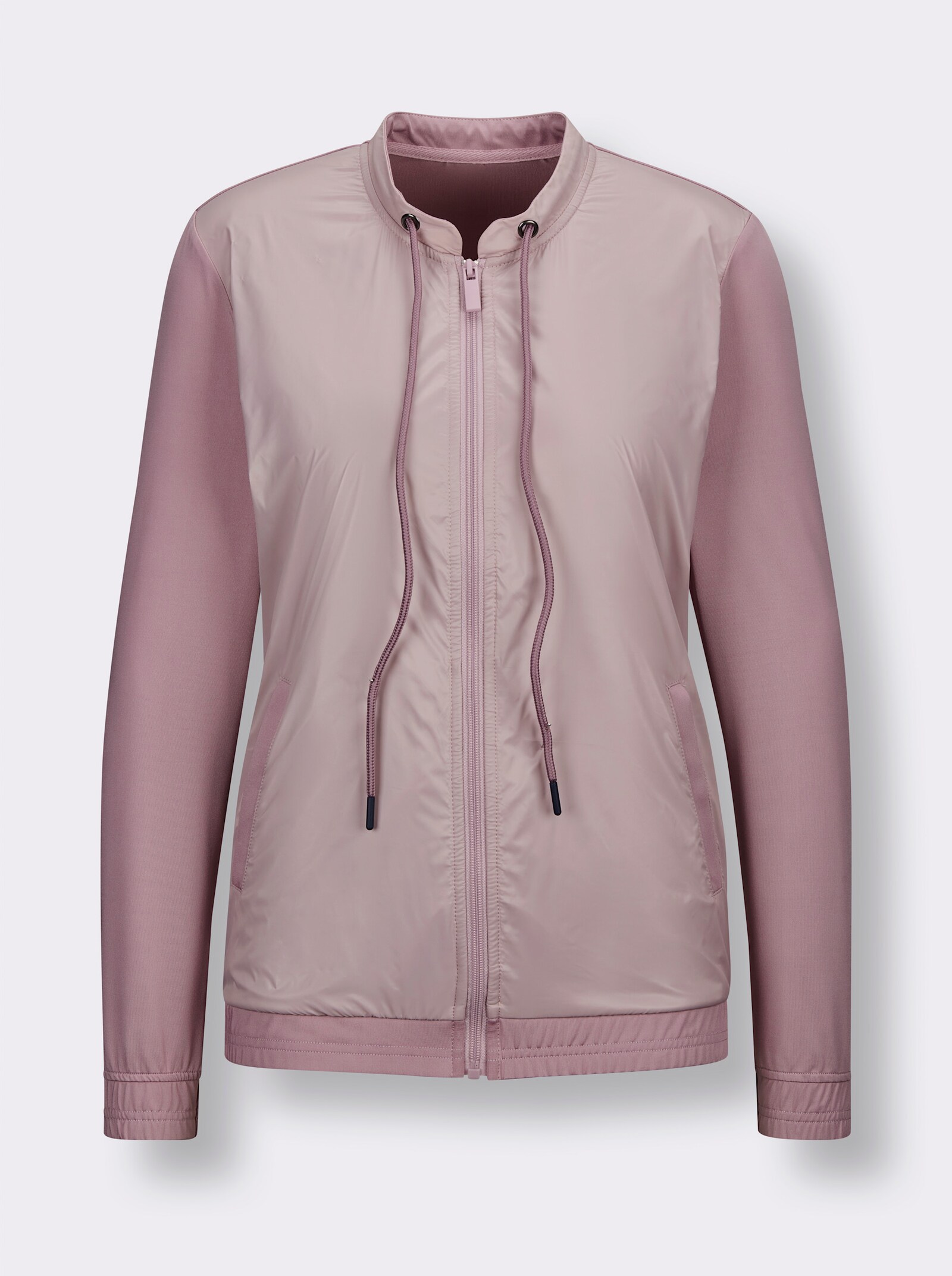 Catamaran Sports Funktionsjacke im Materialmix - mauve