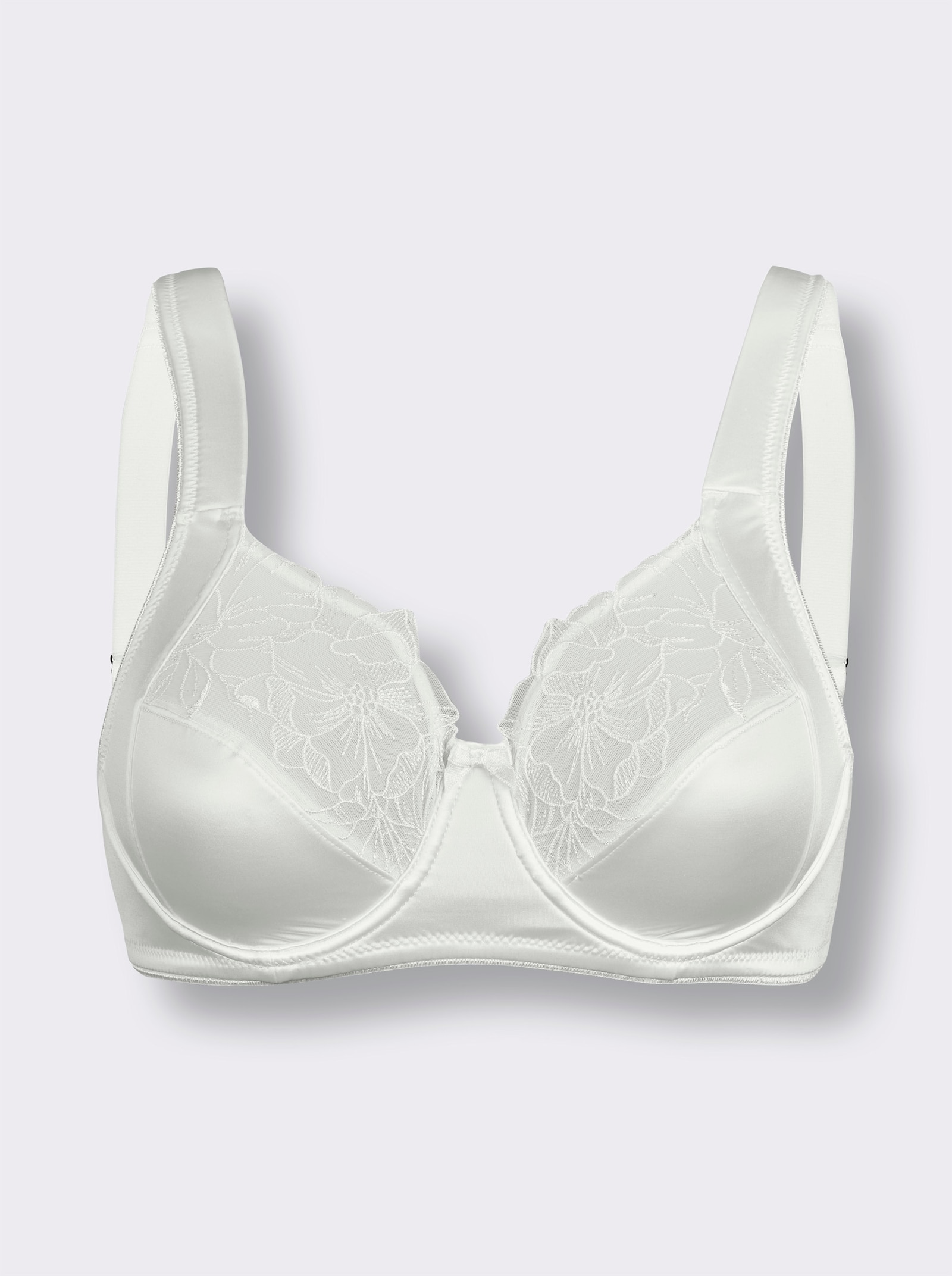 wäschepur Zmenšujúca podprsenka s kosticami - biela