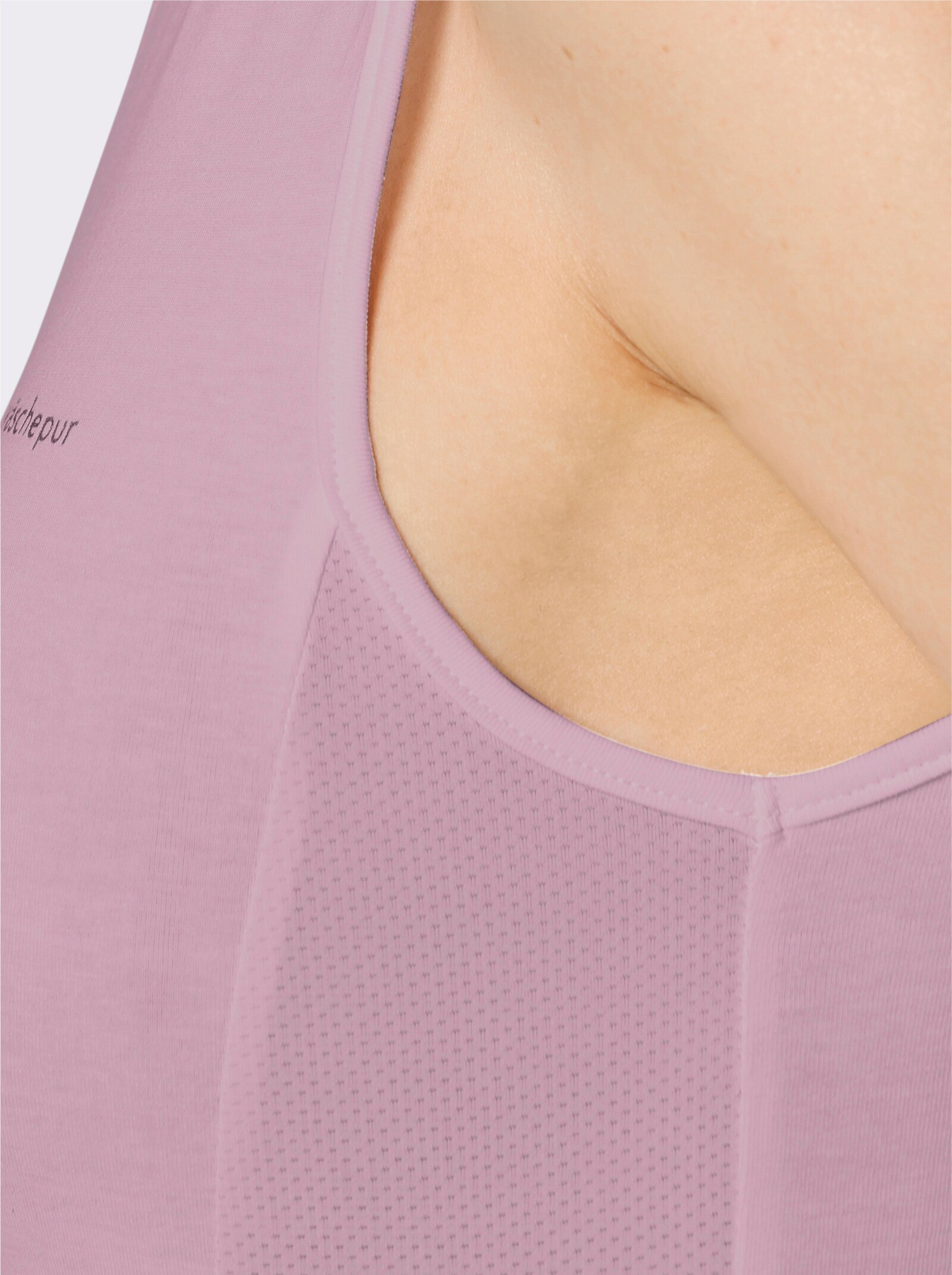 wäschepur Achselhemd im 2er-Pack - mauve