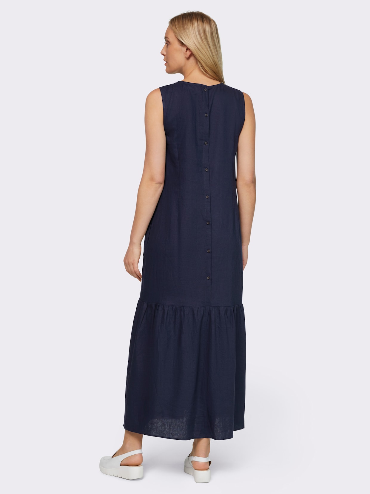 heine Robe tissée - marine