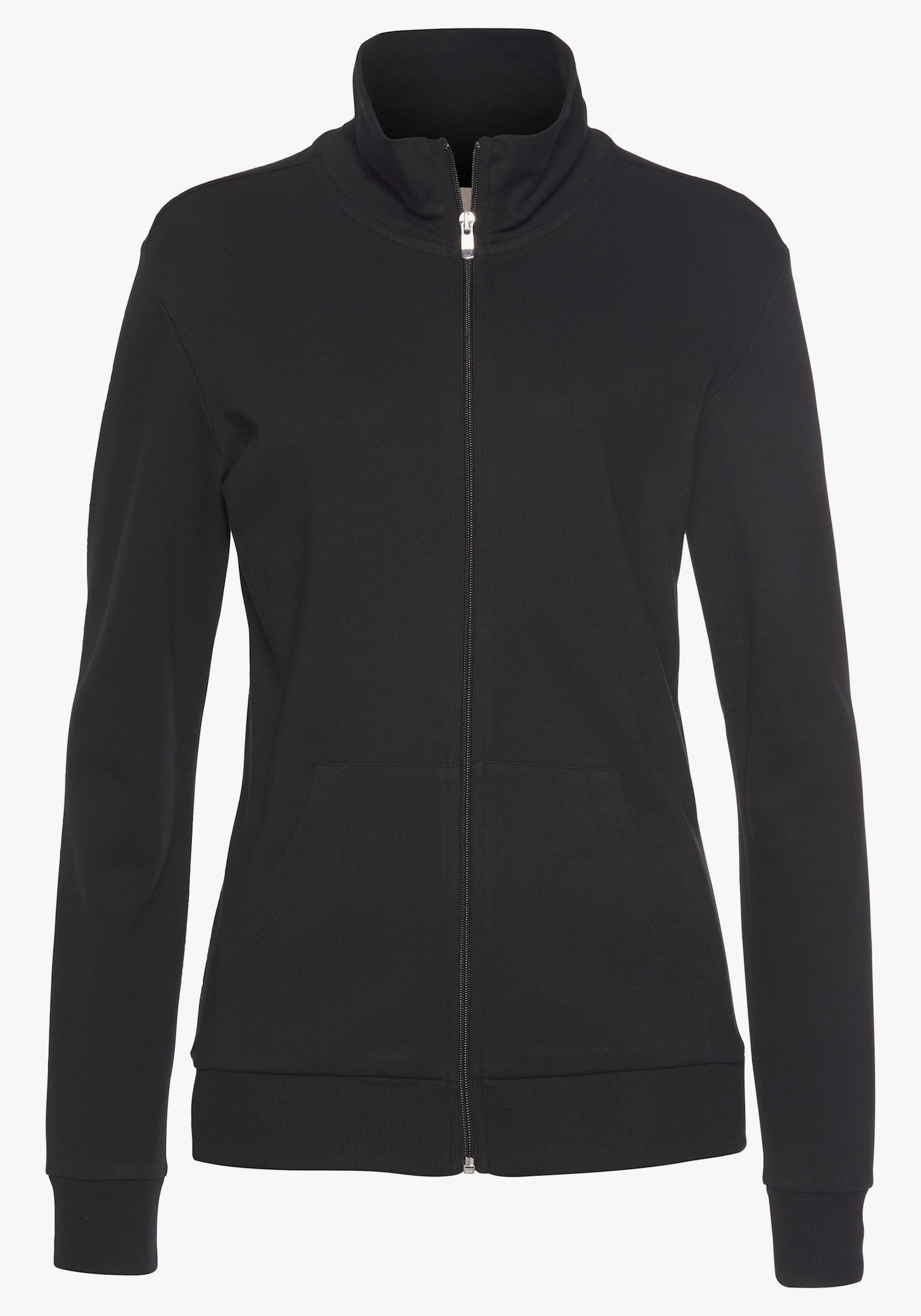 Bench. Loungewear Sweatjacke - schwarz
