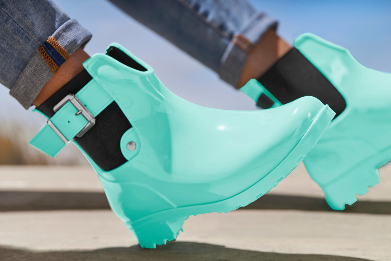 Vivance Rubberen laarsje - turquoise