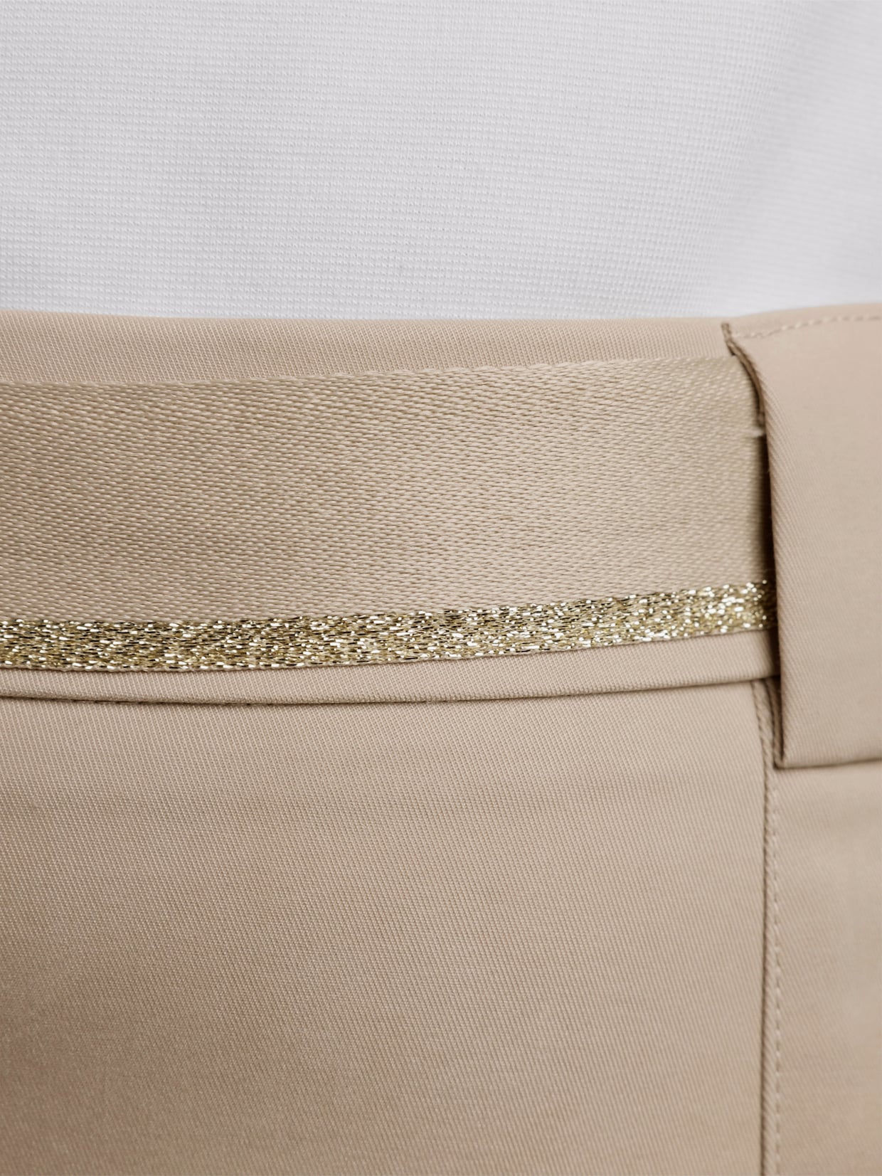 CREATION L PREMIUM A-Linien-Rock inklusive Gürtel - beige