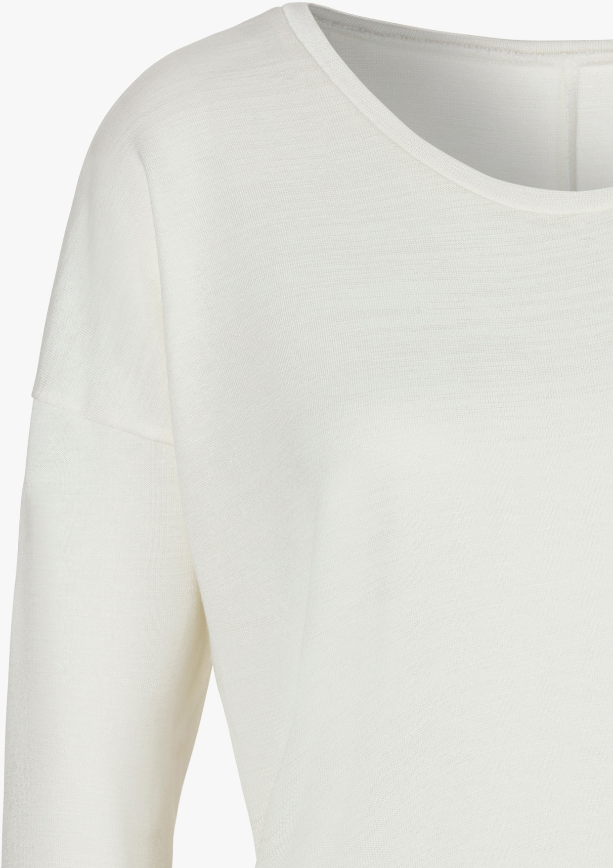 LASCANA Shirt met 3/4-mouw - crème, zwart